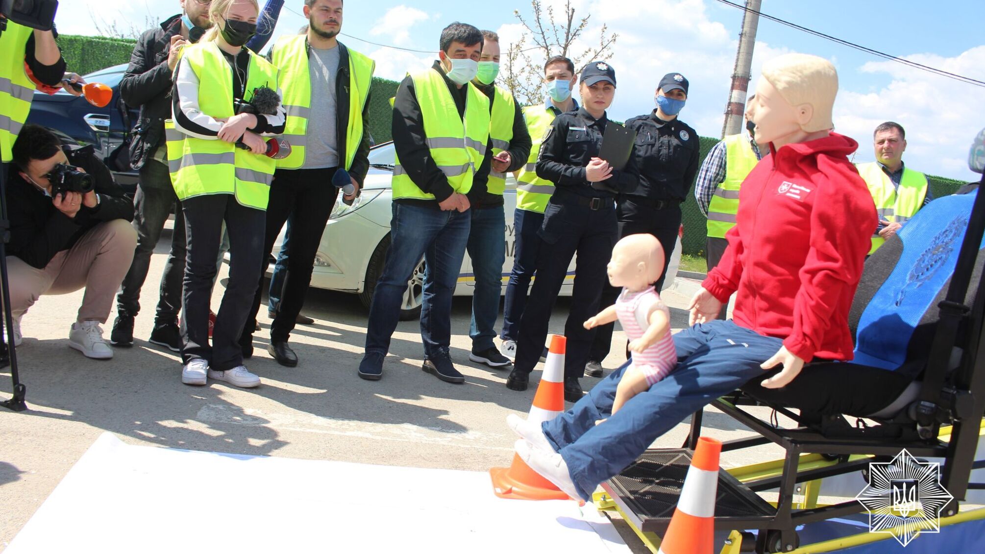 “Пристібайся – не жахайся”: у Львові розпочалася кампанія з підвищення безпеки на дорогах