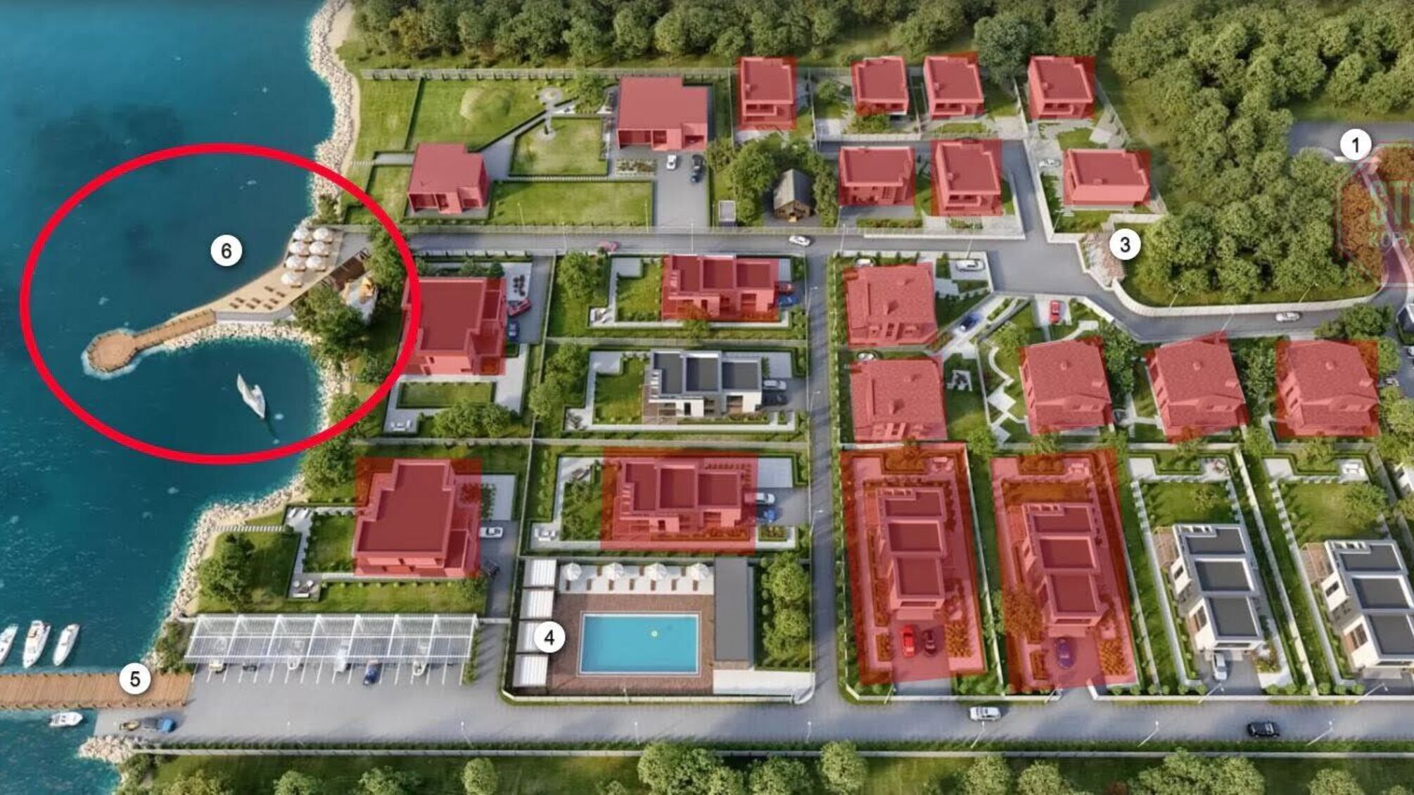 Мороз на морозі: на Київщині представник елітного котеджного містечка захопив прибережну зону (фото)