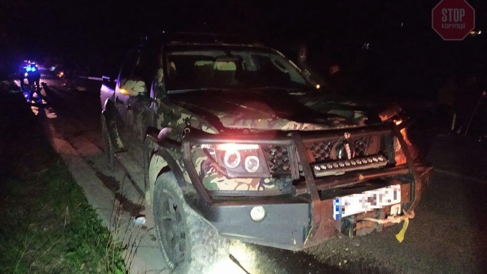 На Закарпатье автомобиль насмерть сбил пенсионера на мотоблоке (фото)