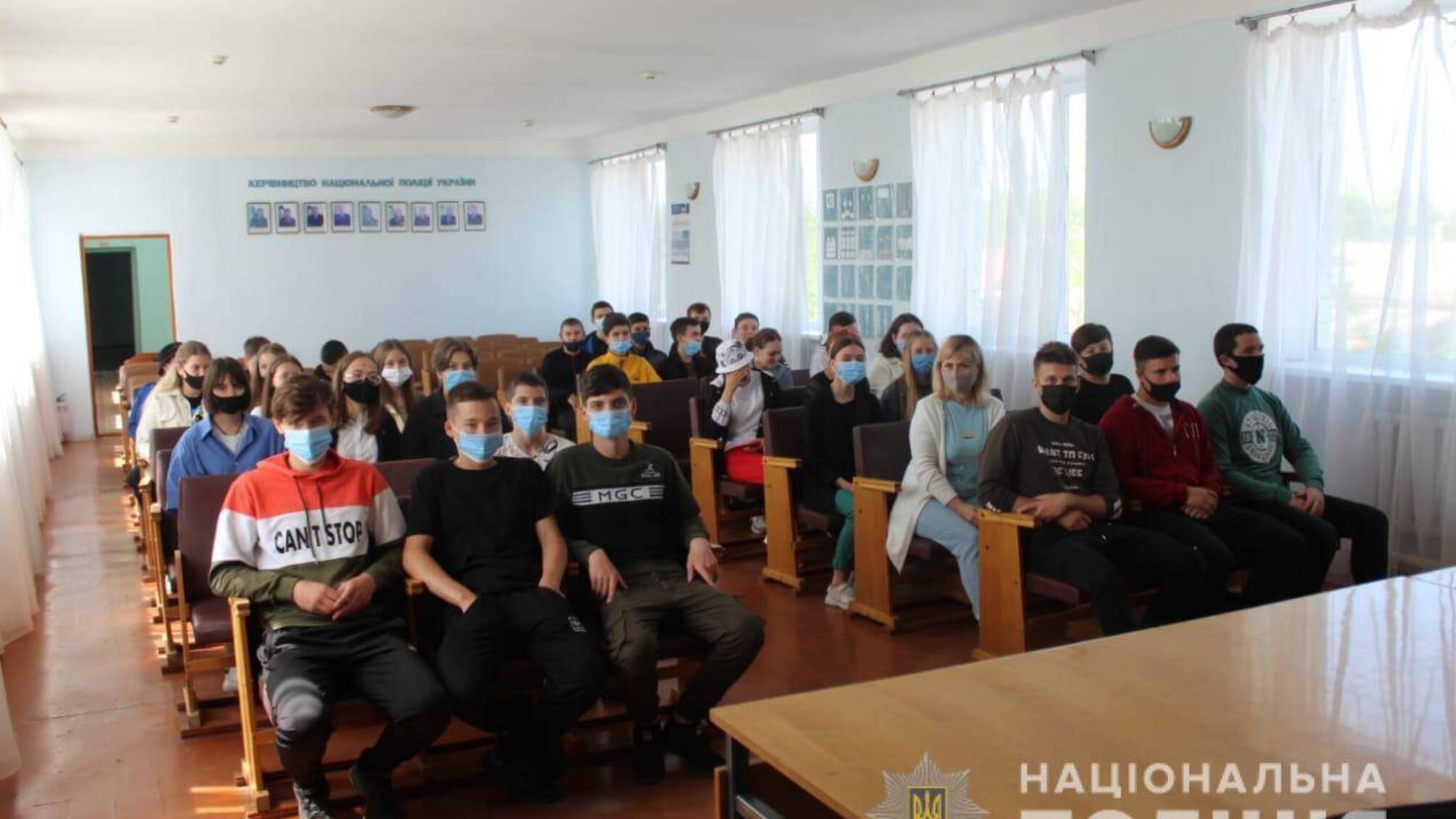 Школярі завітали у гості до поліцейських з Березівського районного відділу поліції