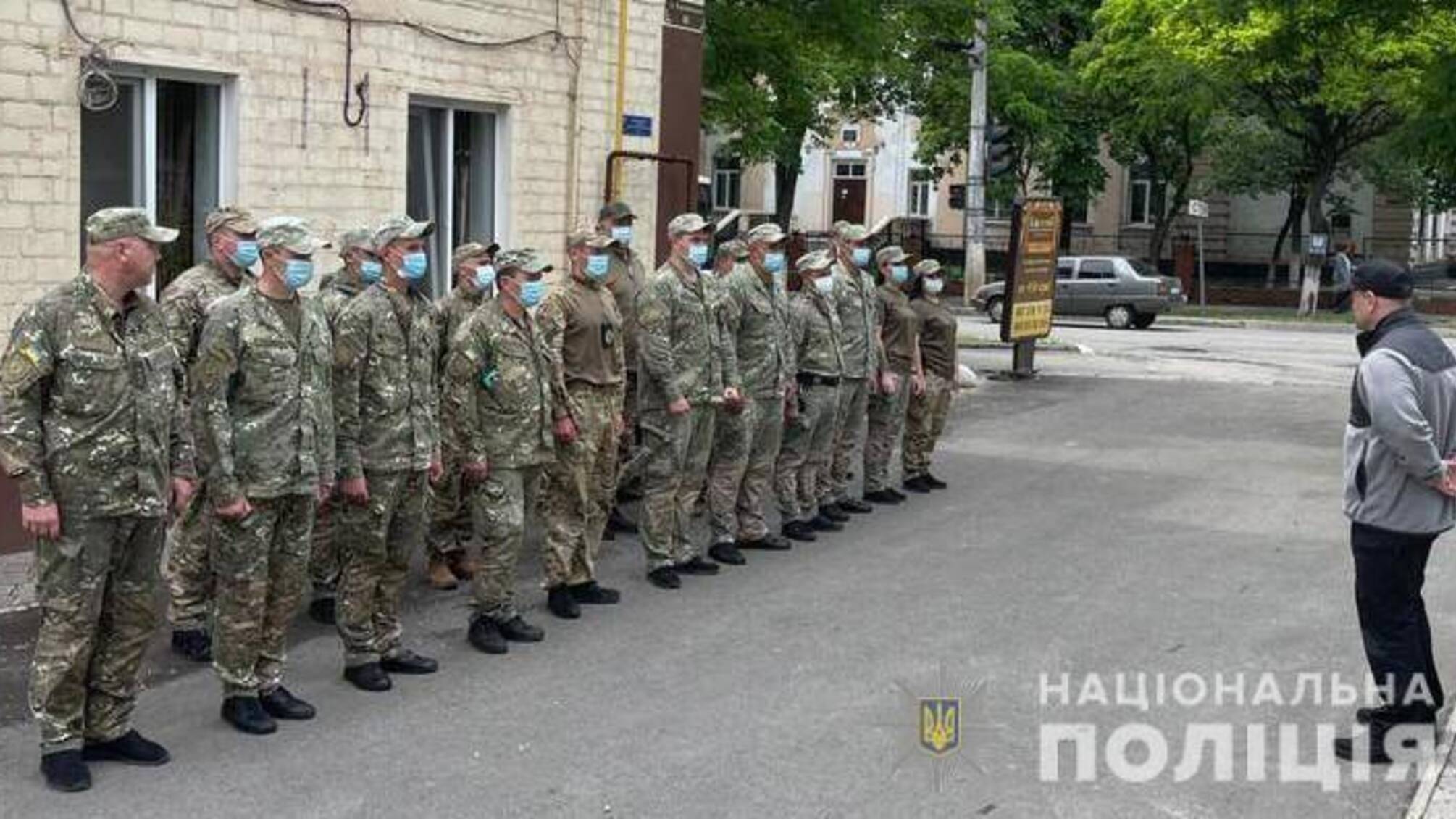 Керівництво поліції Одещини зустрілося з бійцями підрозділу «Шторм» у зоні проведення Операції об’єднаних сил