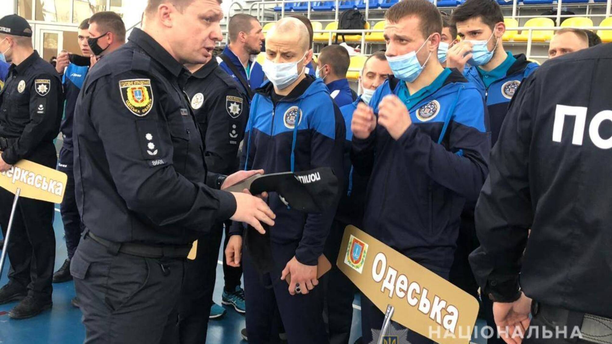 Збірна поліції Одещини повертається з чемпіонату Національної поліції з самбо з бронзовою нагородою