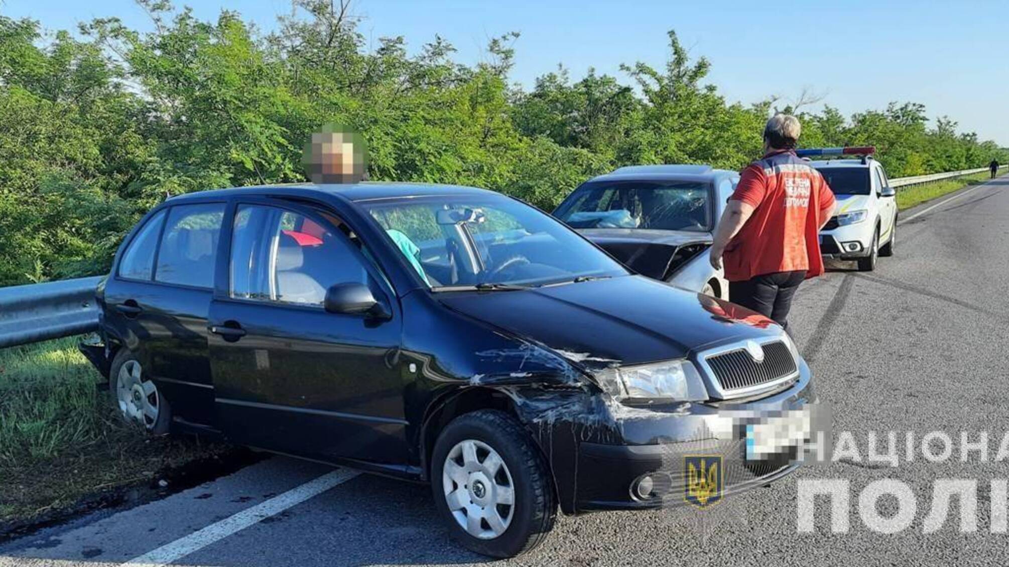 Поліцейські Білгорода-Дністровського притягують до адміністративної відповідальності водія, який втік із місця ДТП