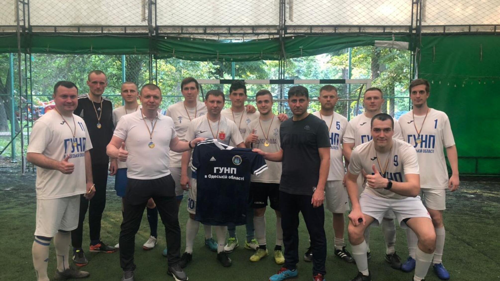 Команда поліцейських стала чемпіонами Одеси з міні-футболу