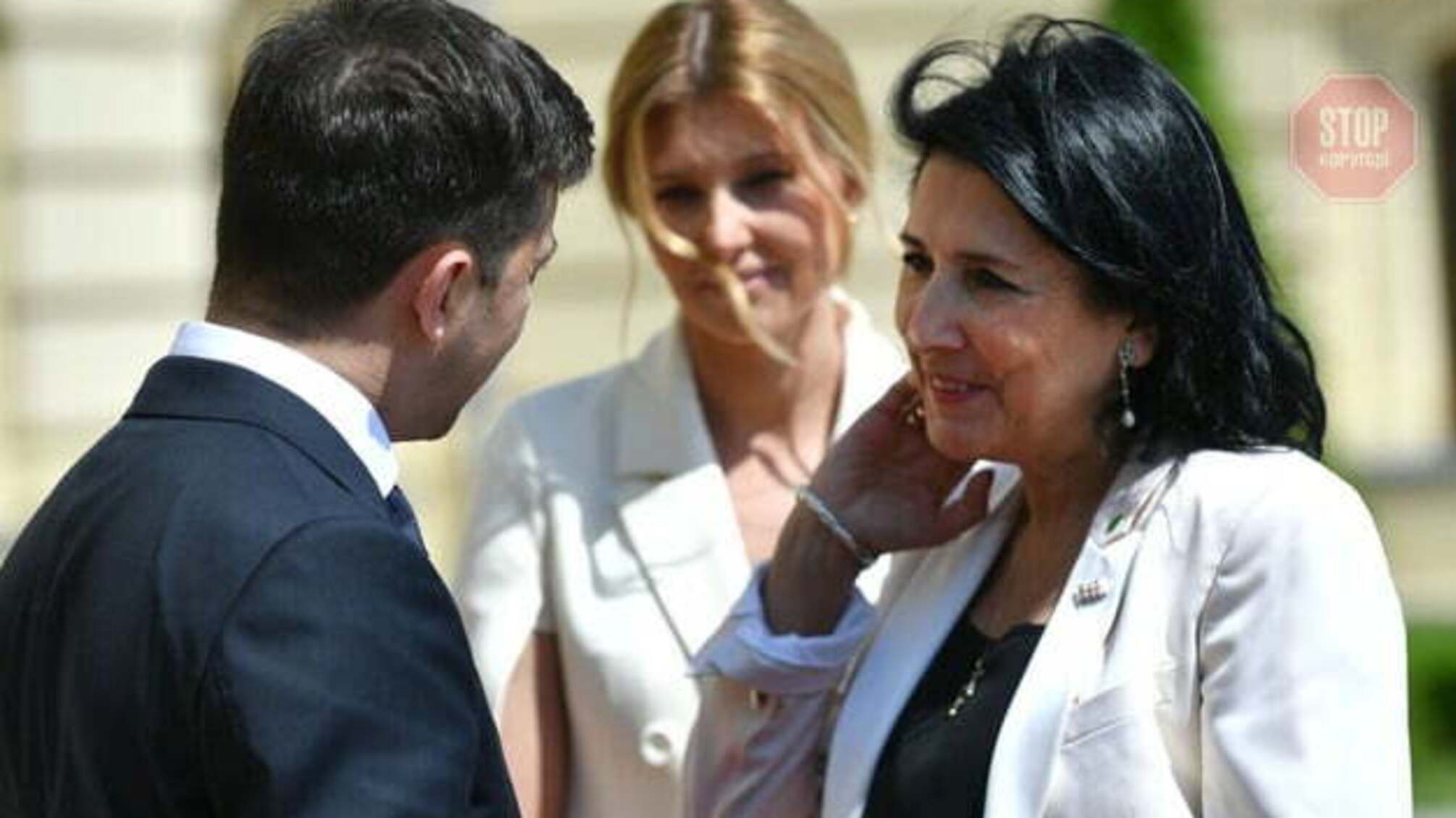 В Киеве началась встреча Зеленского с президентом Грузии (фото)