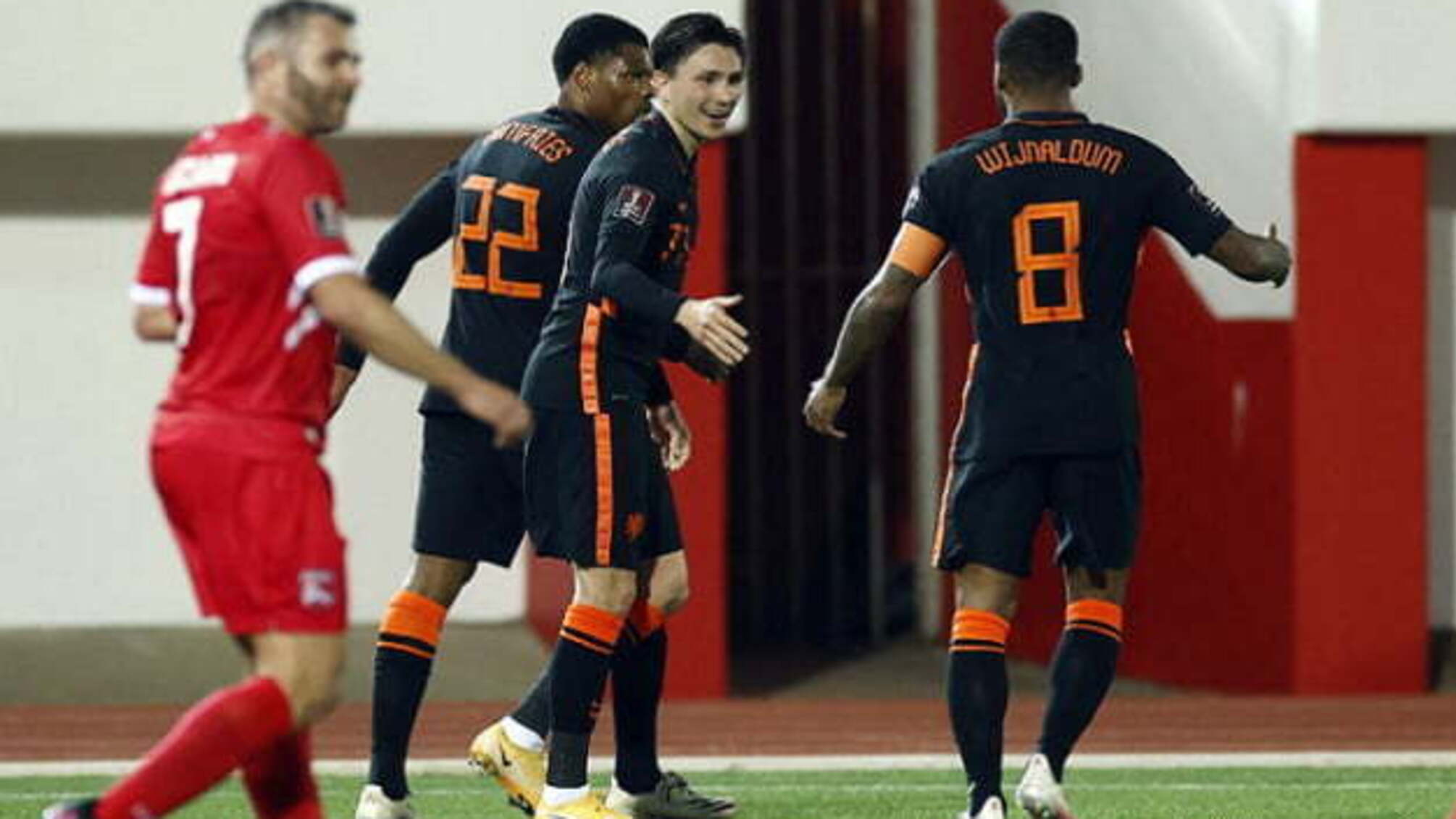 Нідерланди розгромили Грузію у товариському футбольному матчі