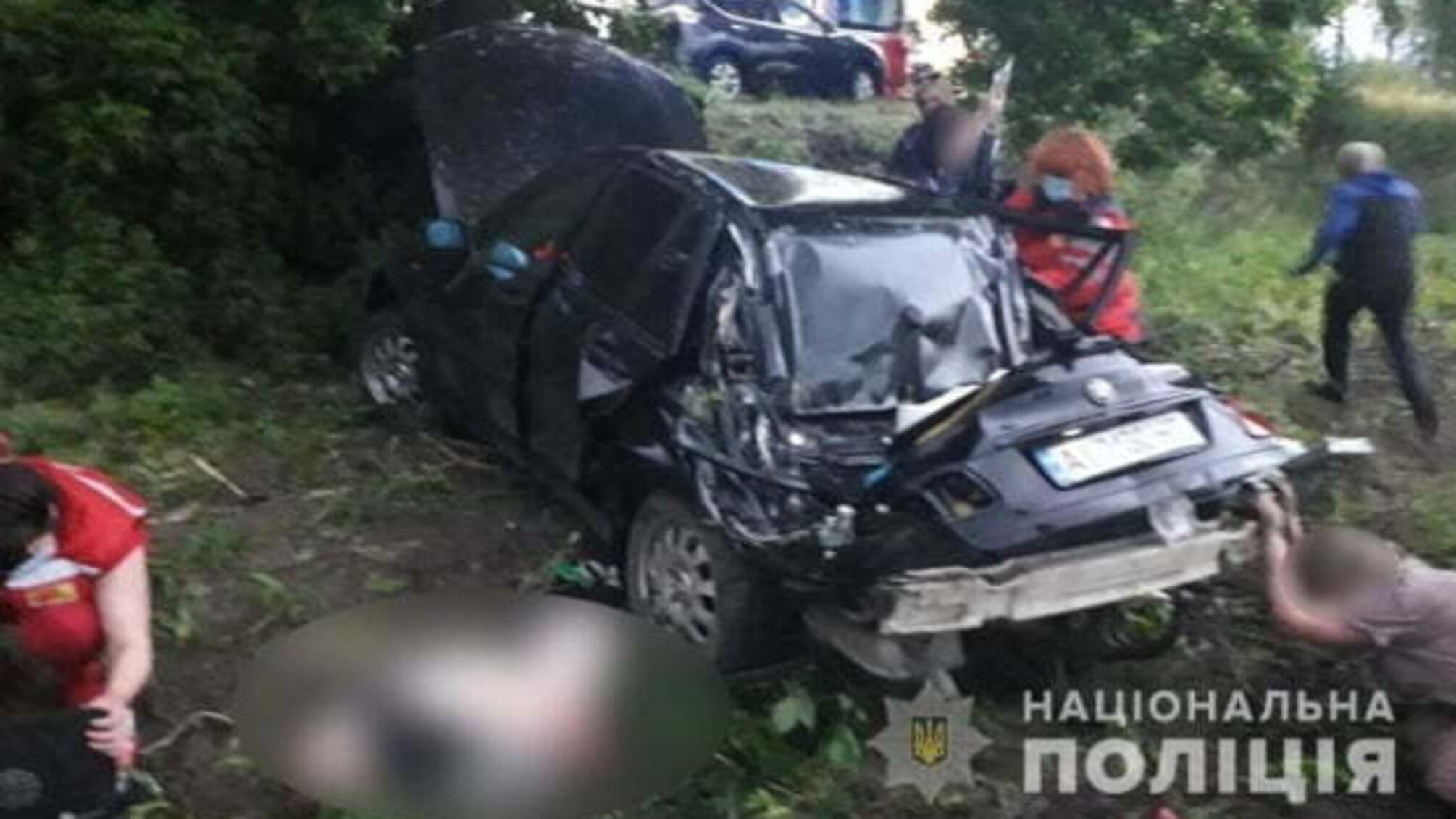 На Київщині автомобіль впав у кювет, загинула дитина