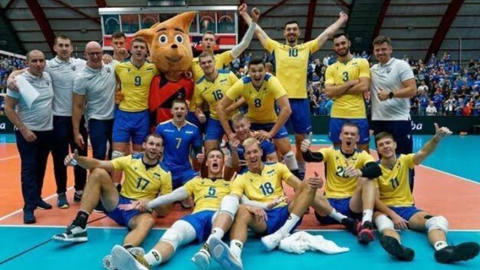 Збірна України з волейболу зіграє проти Бельгії в півфіналі Золотої Євроліги