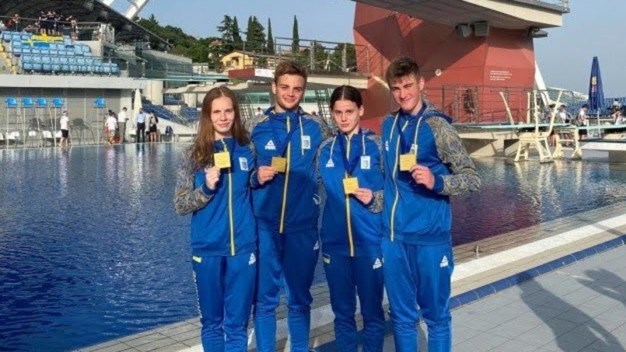 Стрибуни у воду здобули перше «золото» на юніорському чемпіонаті Європи