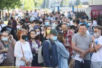 В Киеве снова собрались большие очереди на вакцинацию