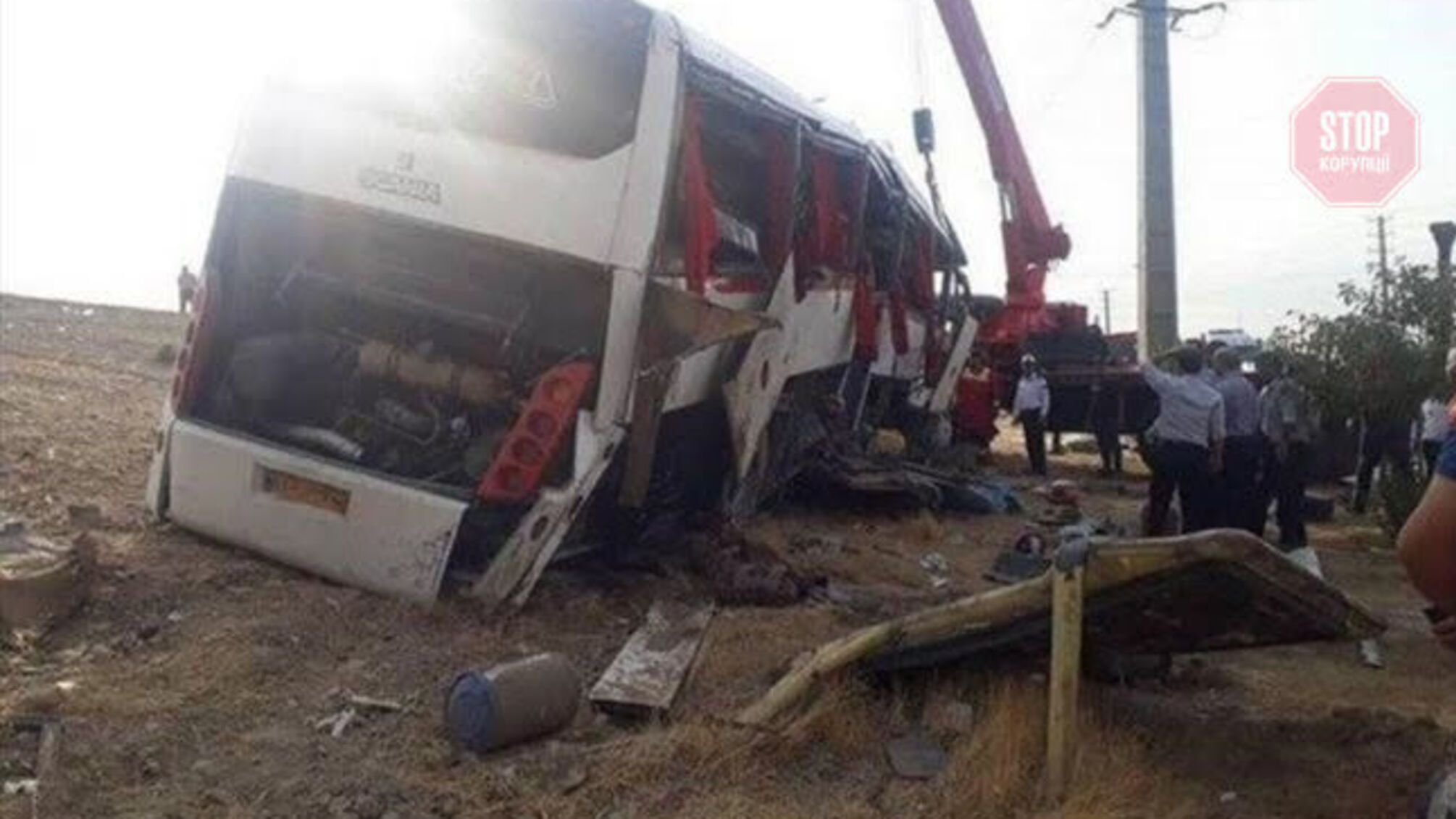 В Ірані розбився пасажирський автобус з журналістами, є загиблі
