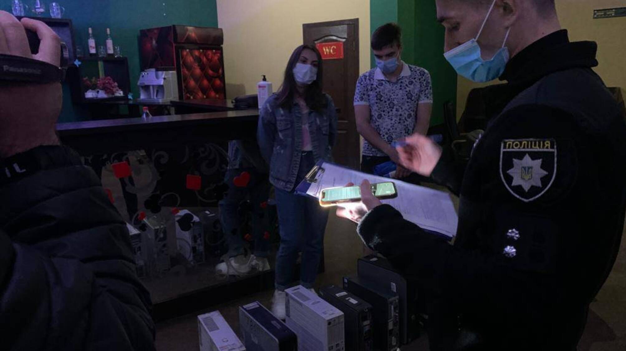 Поліцейські припинили функціонування ще одного незаконного грального закладу в Приморському районі Одеси