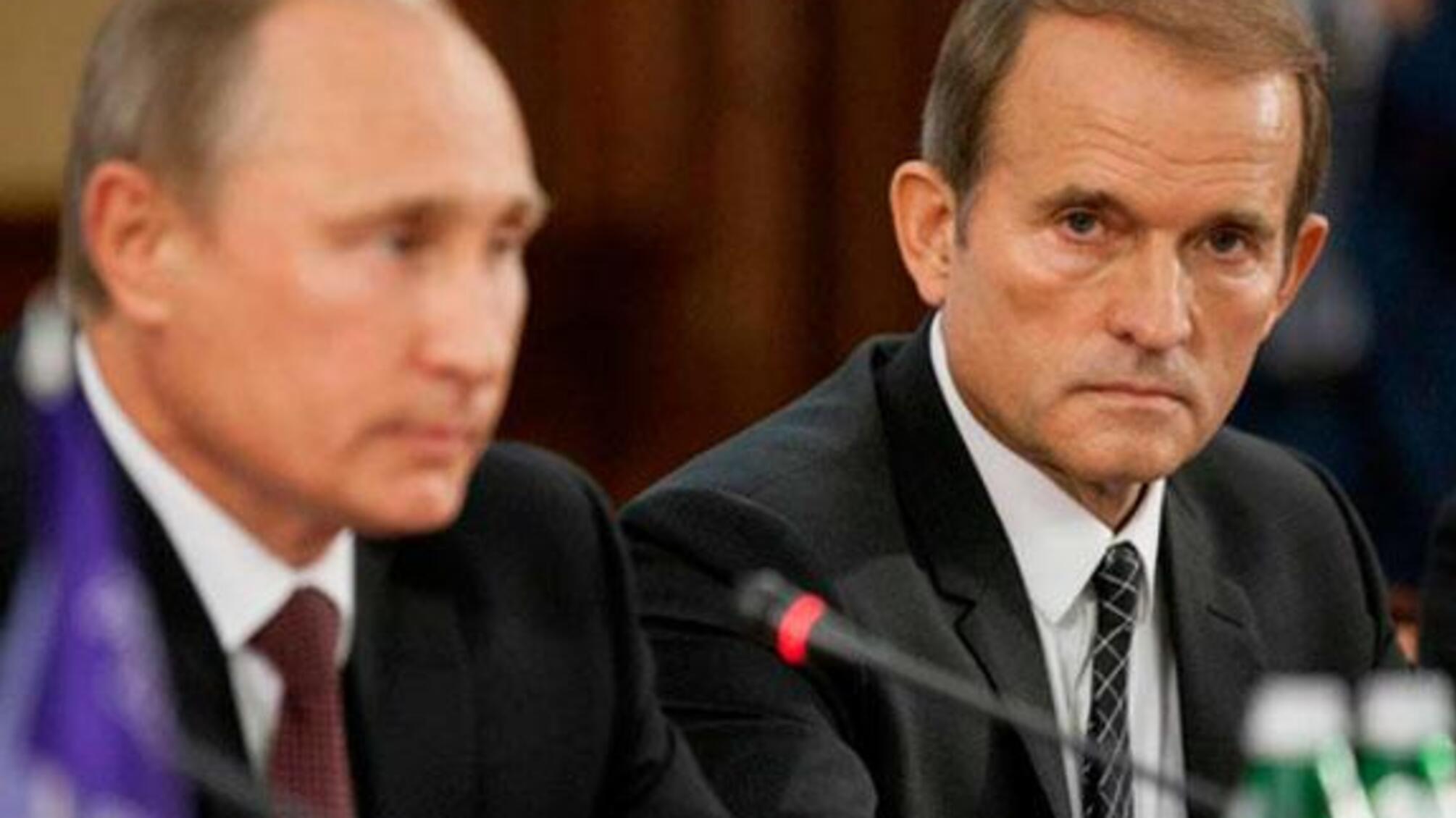 Путин назвал Медведчука 'украинским националистом'