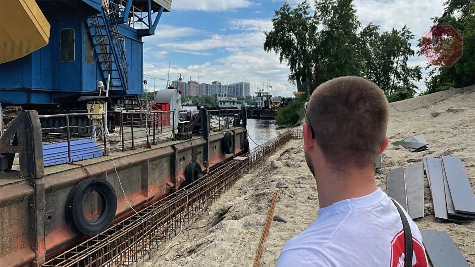 Причал незаконен: экс-депутат Киевского горсовета Паладий попался на нарушении