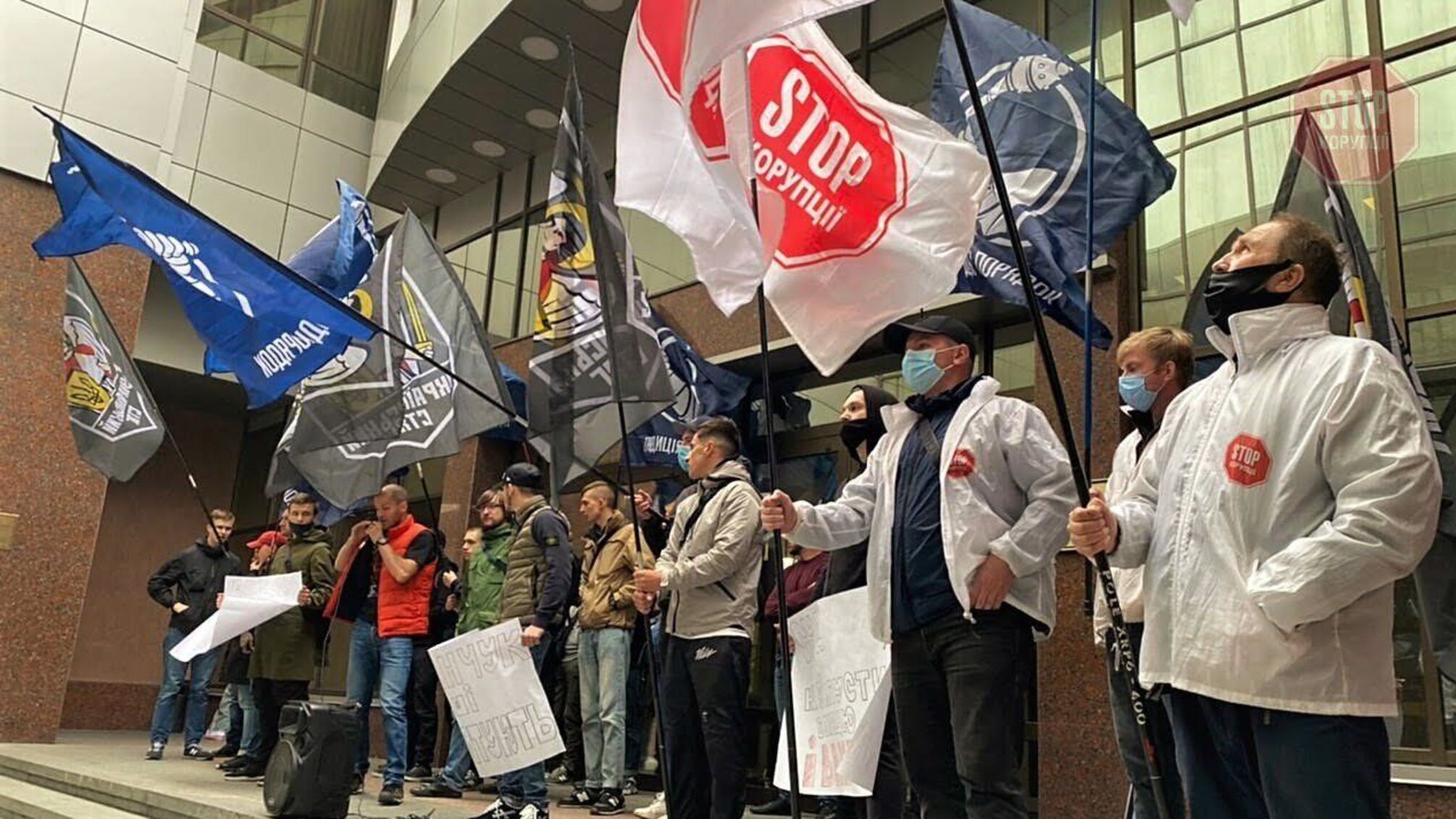 Протест у Києві: бізнесмен Іванчук, який убив трьох людей, міг вийти з СІЗО (фото)