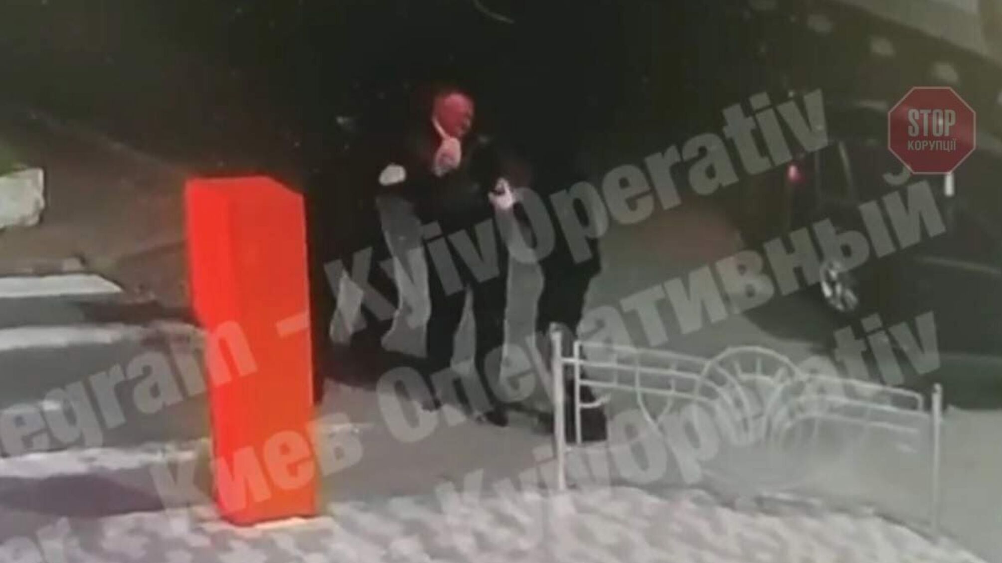 Сербского бизнесмена похитили в Киеве ночью (видео)