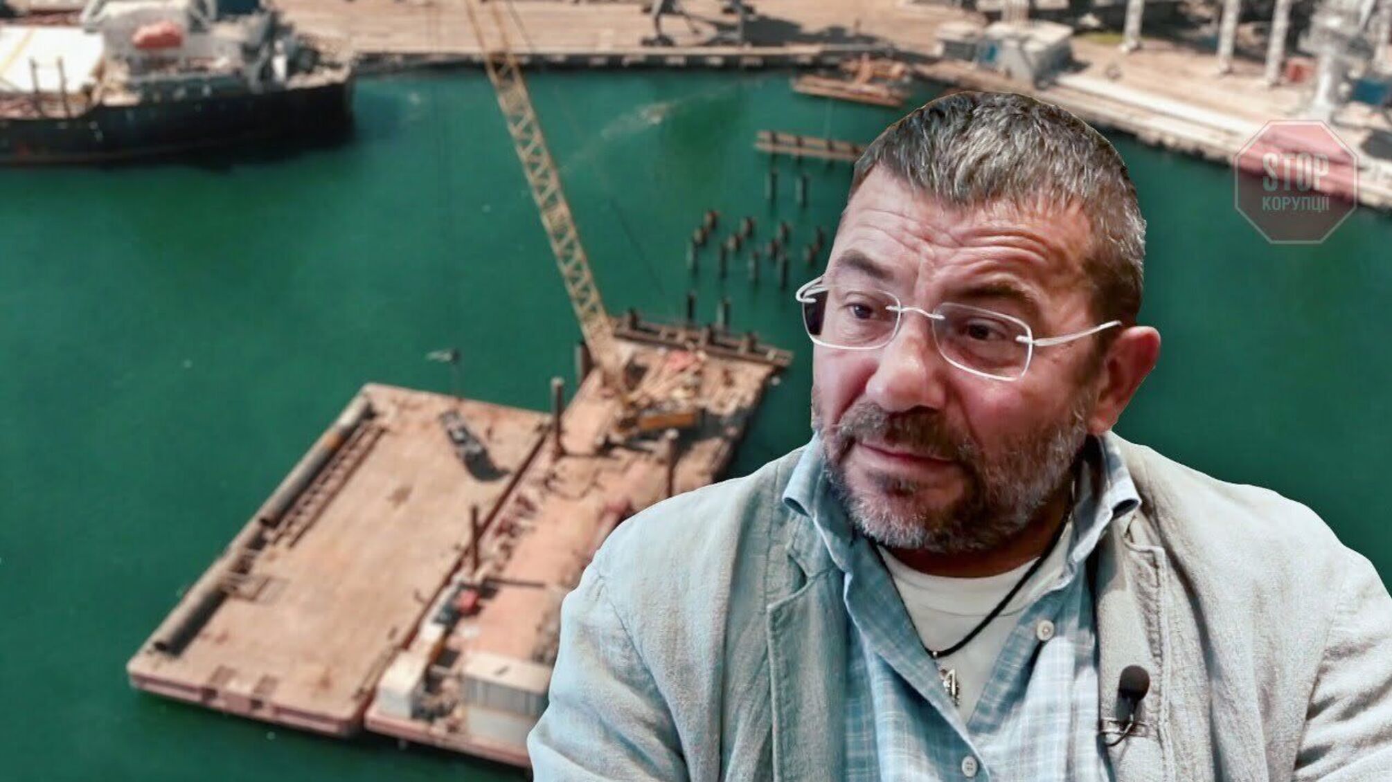По «конфиденциальному» проекту: скандальная компания «Рисойол» незаконно строит пирс в Черноморском порту