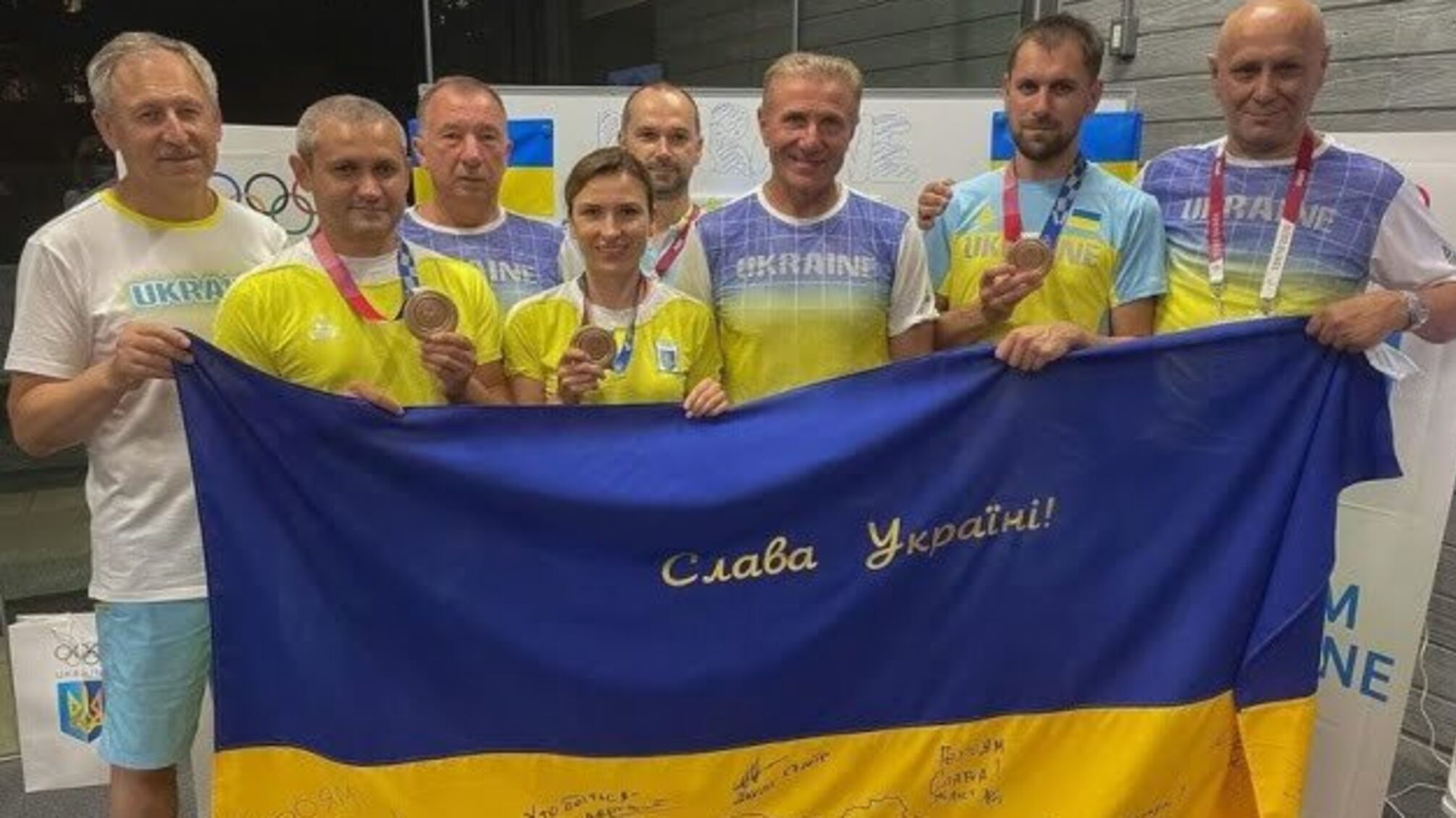 Зеленський опублікував світлину українців-призерів Олімпіади у Токіо