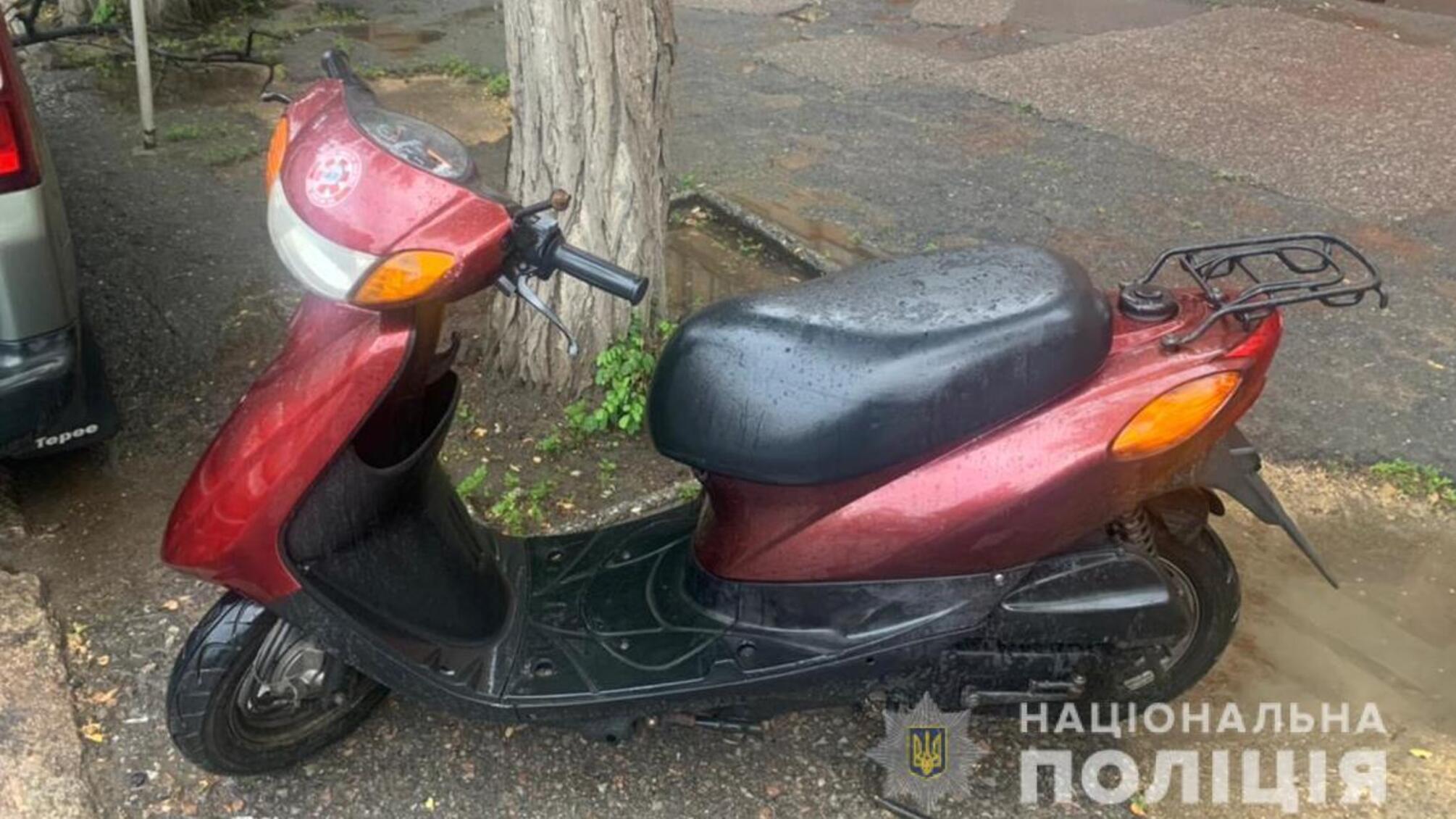 Громадянина однієї з країн Закавказзя затримали за незаконне заволодіння мопедом одесита