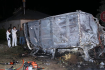 Микроавтобус с мигрантами разбился в Турции, есть погибшие