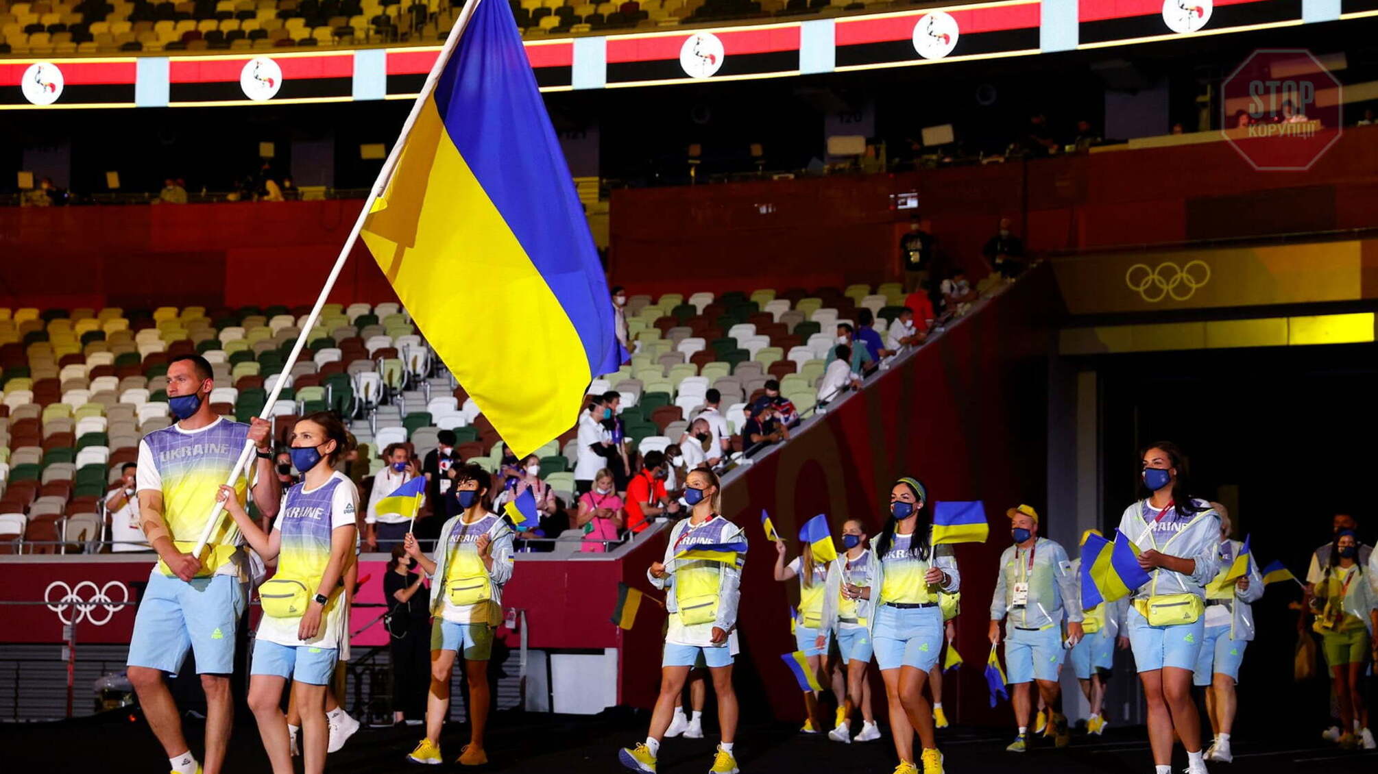 Открытие Олимпиады 2020: российский канал в момент выхода сборной Украины включил рекламу
