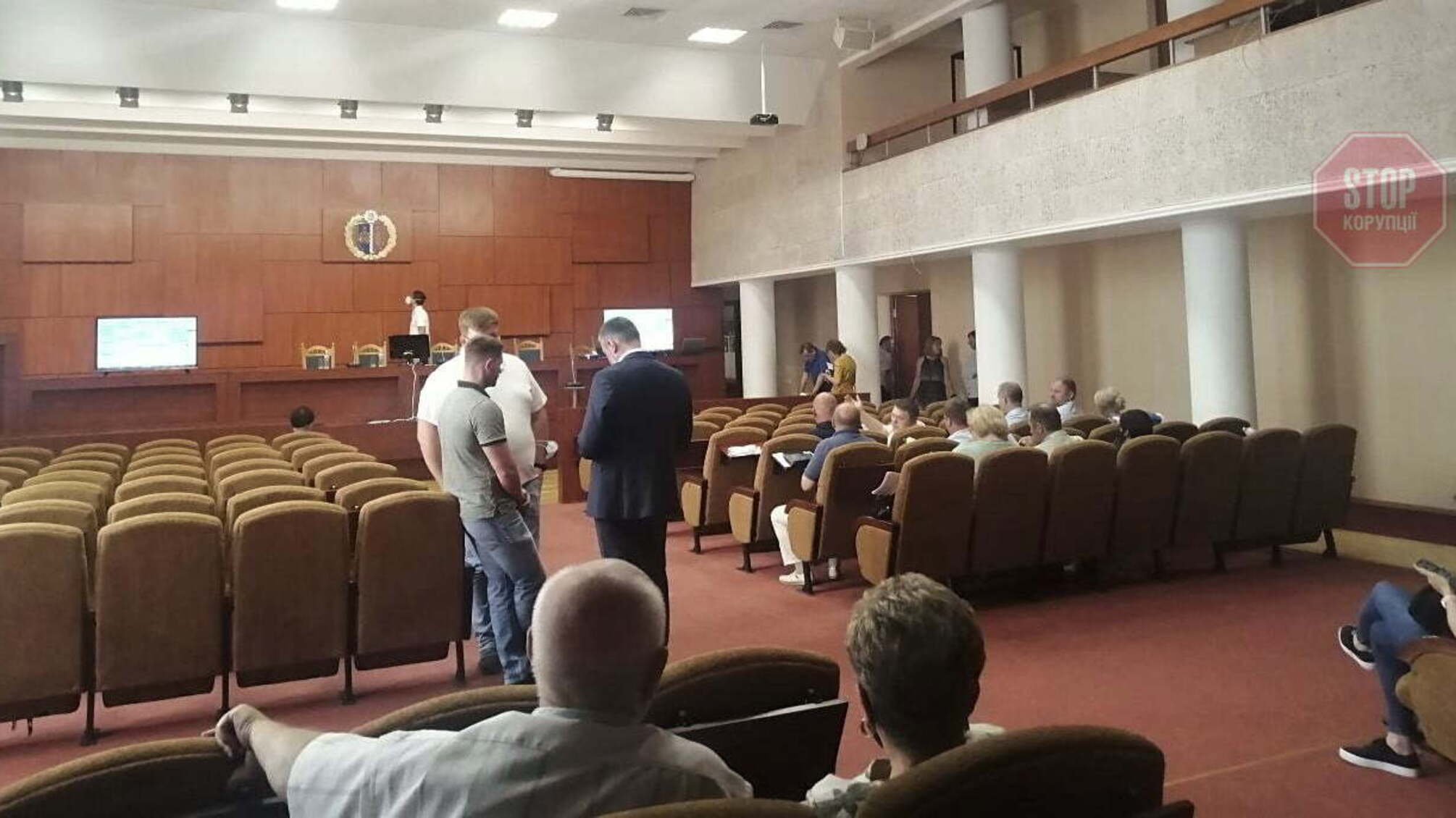 Вишгородську РДА «замінували» у день, коли мали розглядати заміну голови