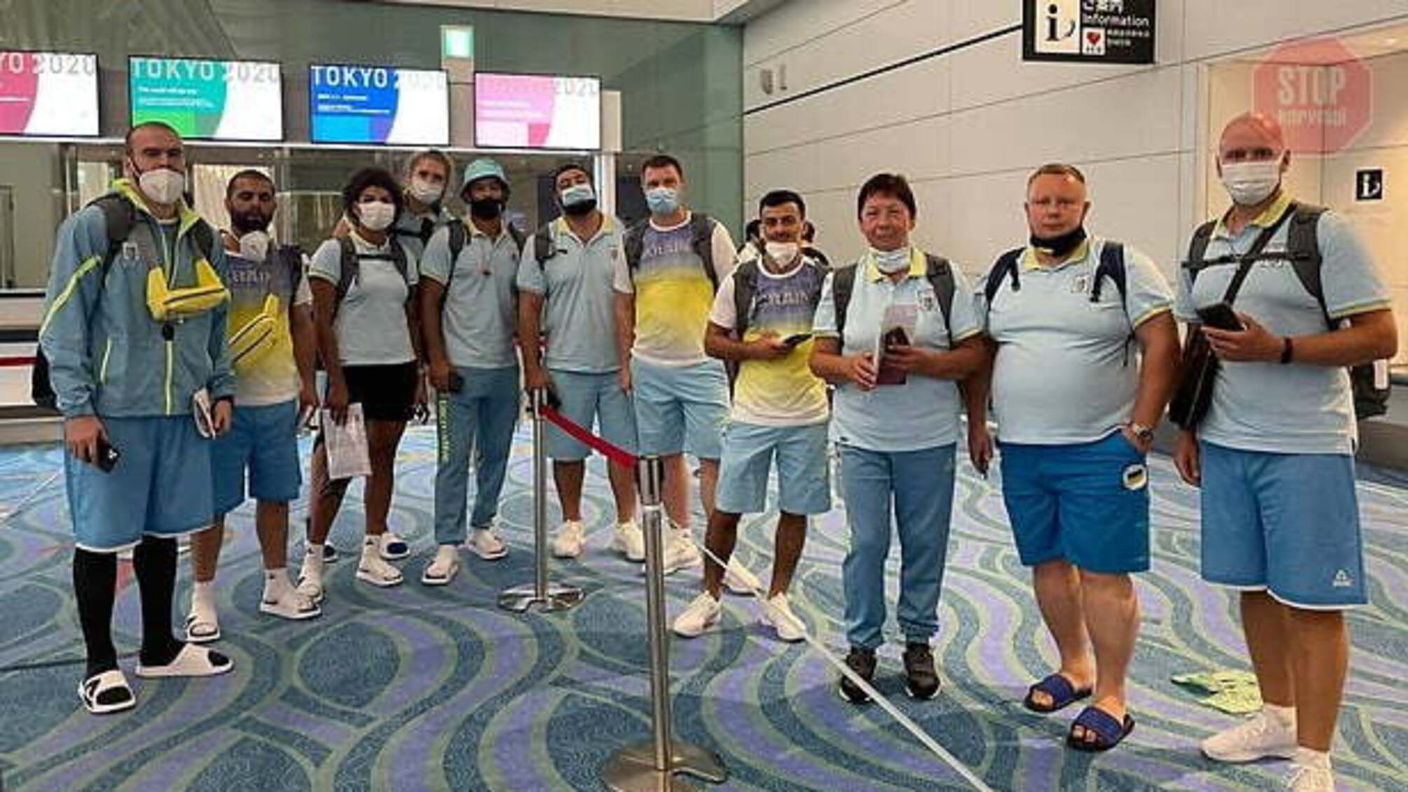 Олімпіада в Токіо: українські спортсмени прибули в Японію