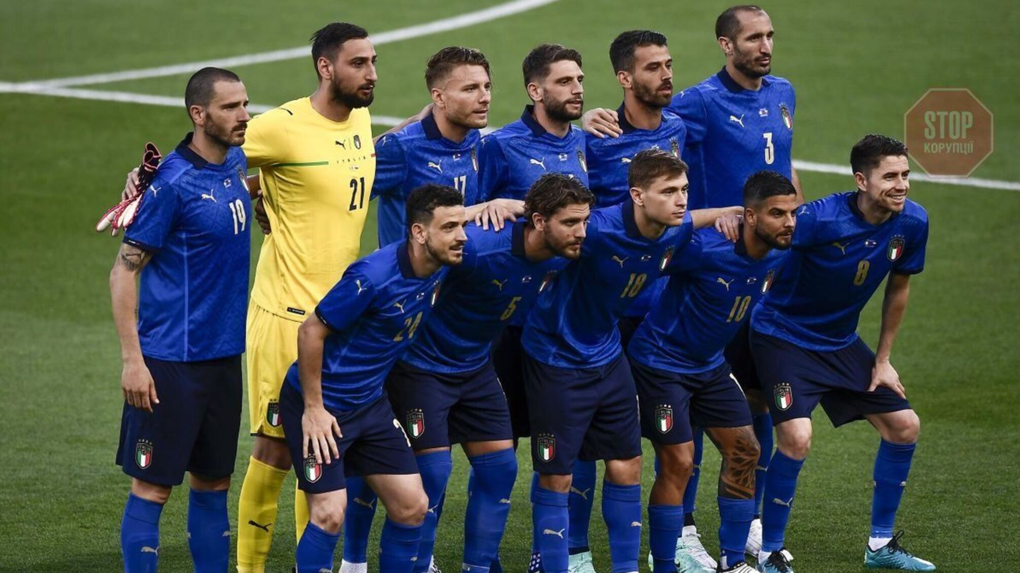 Евро-2020: сборная Италии ушла на изоляцию из-за COVID-19