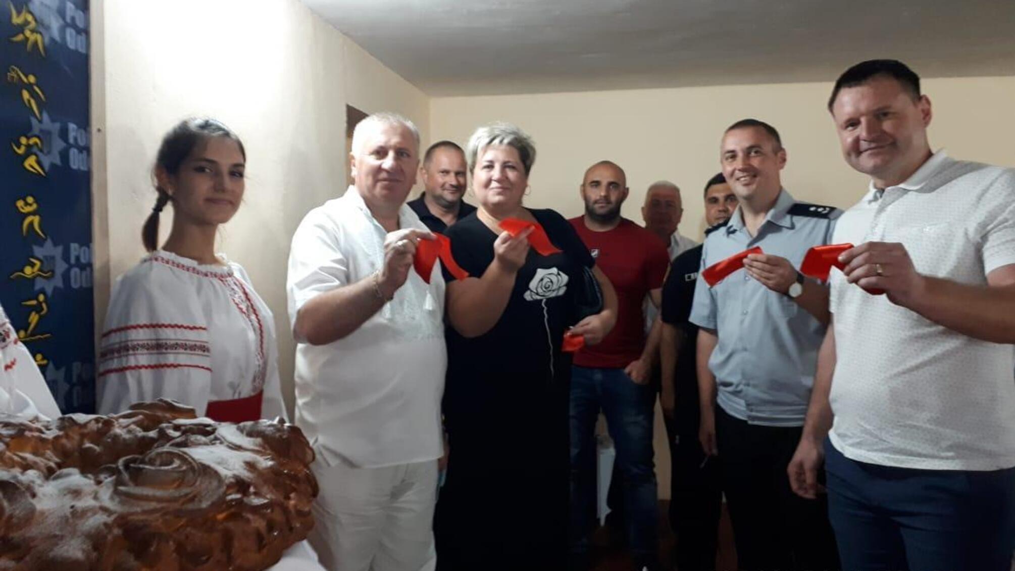 У Саврані для поліцейських модернізували спортивну залу