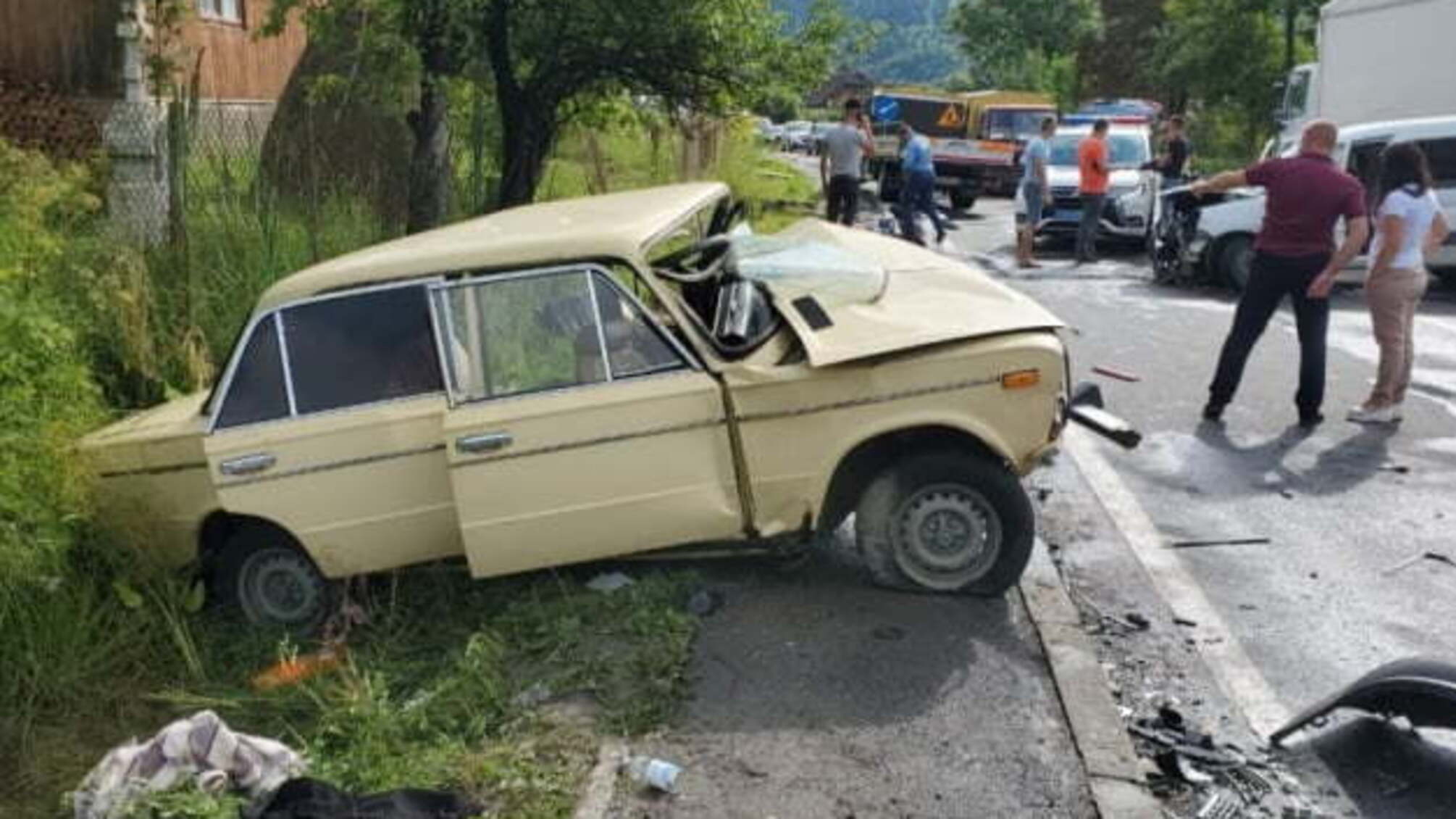 У ДТП на Львівщині постраждали семеро, серед них двоє неповнолітніх