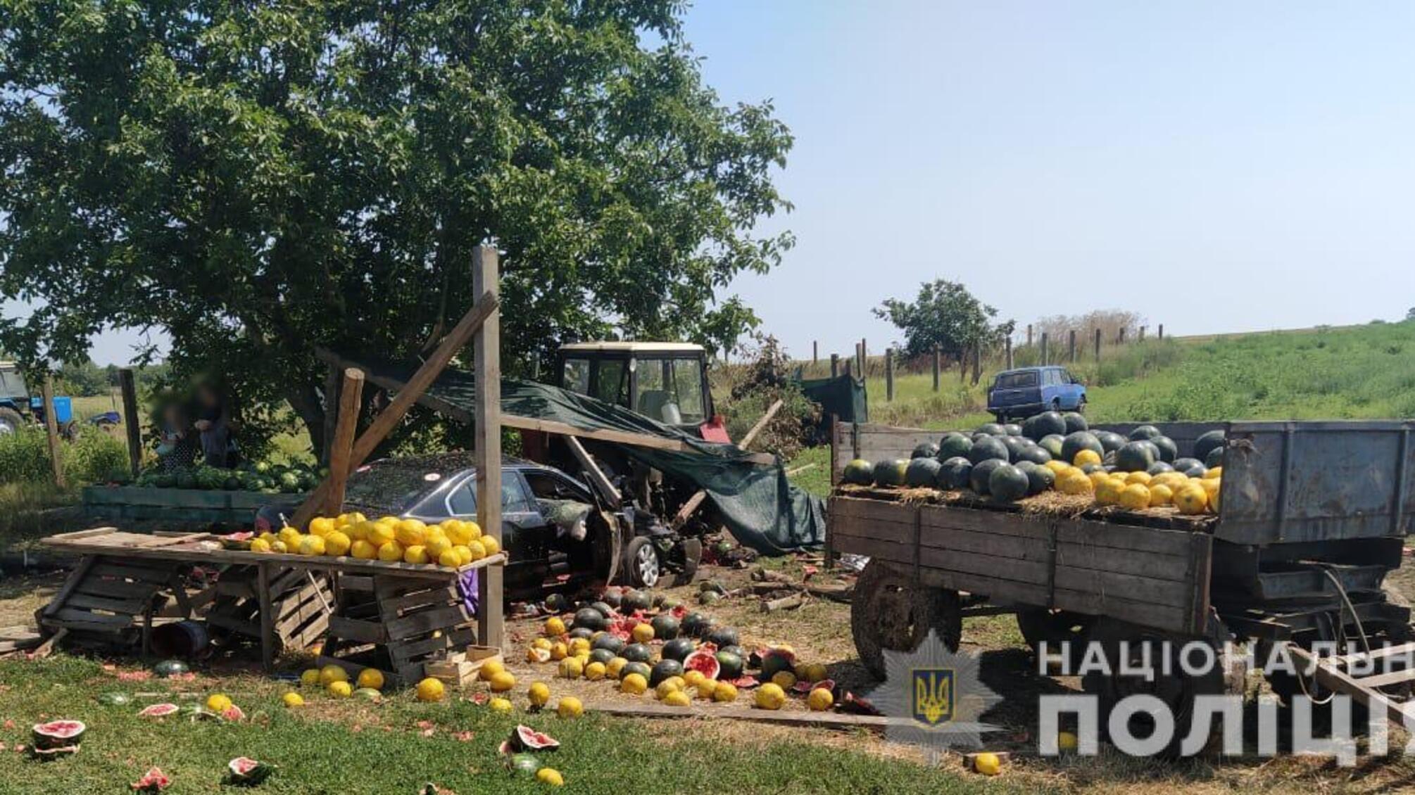 Поліцейські встановлюють обставини ДТП на трасі Молодіжне-Санжійка