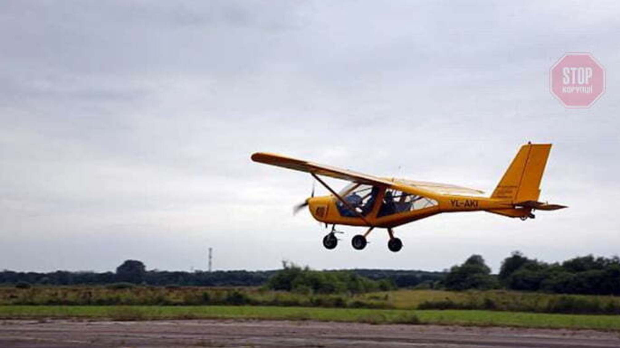У Латвії розбився літак