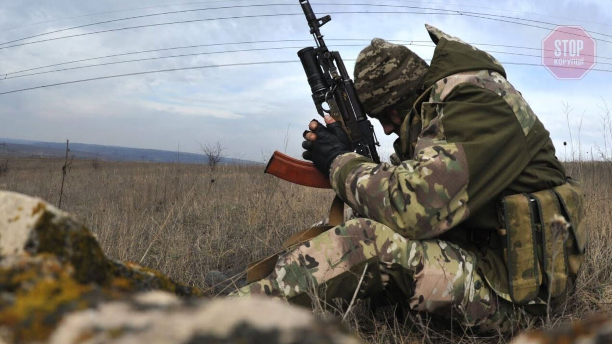 На Донбассе минувшие сутки были неспокойными, российские оккупанты ранили одного украинца