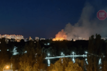 На Київщині в житловому будинку спалахнула масштабна пожежа (відео)