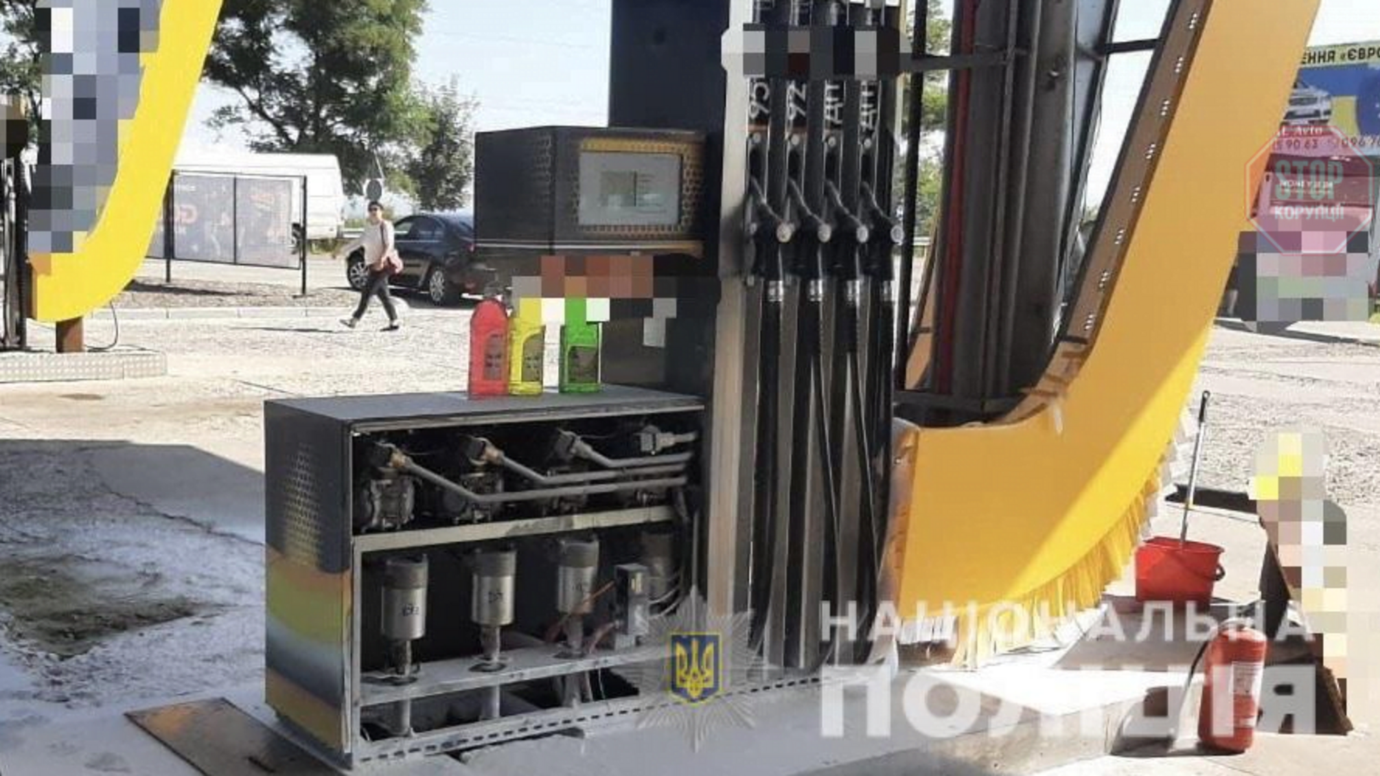 На Закарпатті стався вибух на АЗС, є постраждалі