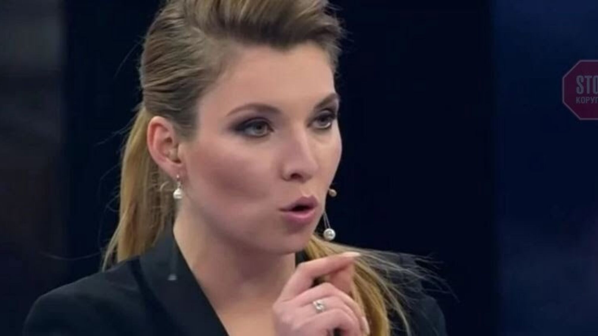 Скабеева чуть не взорвалась из-за кричалки «Путин x*лo» на репетиции парада ко Дню независимости Украины (видео)