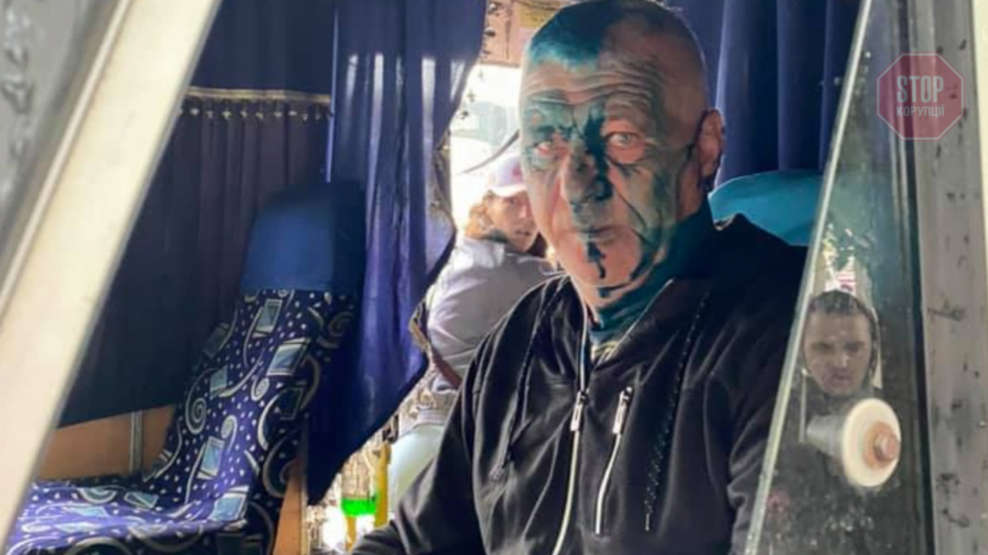 Відмовився везти учасника АТО: на Одещині водія облили зеленкою