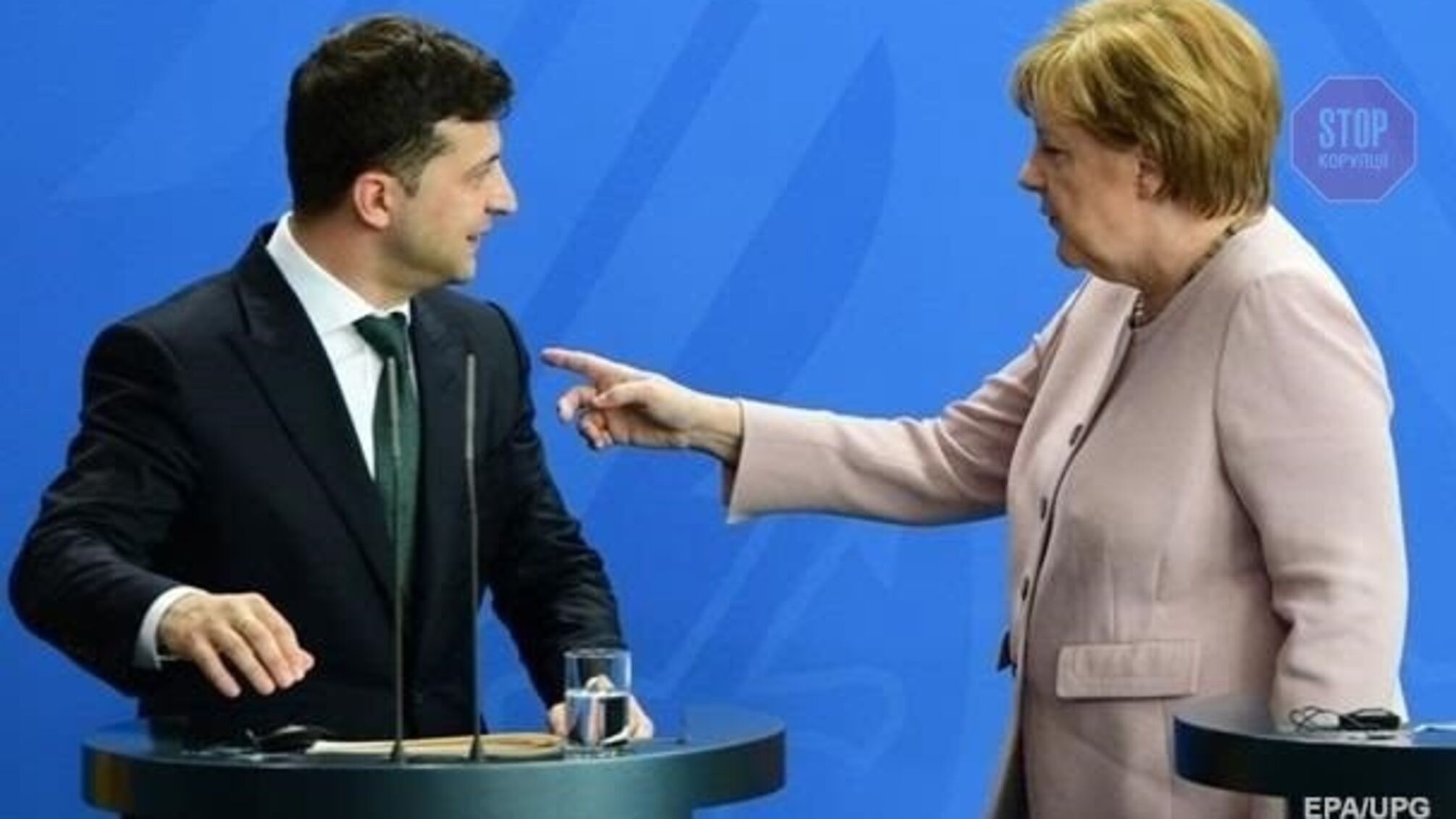 Меркель уже ведет переговоры с Зеленским