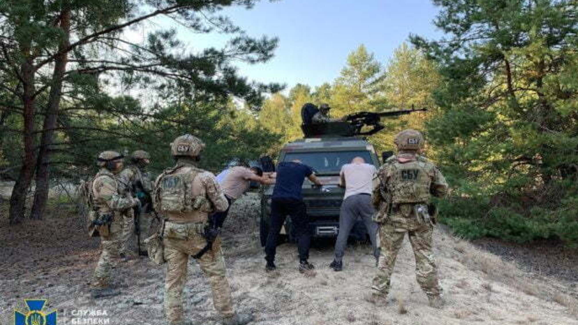 СБУ провела антитерористичні навчання поблизу кордону з Білоруссю