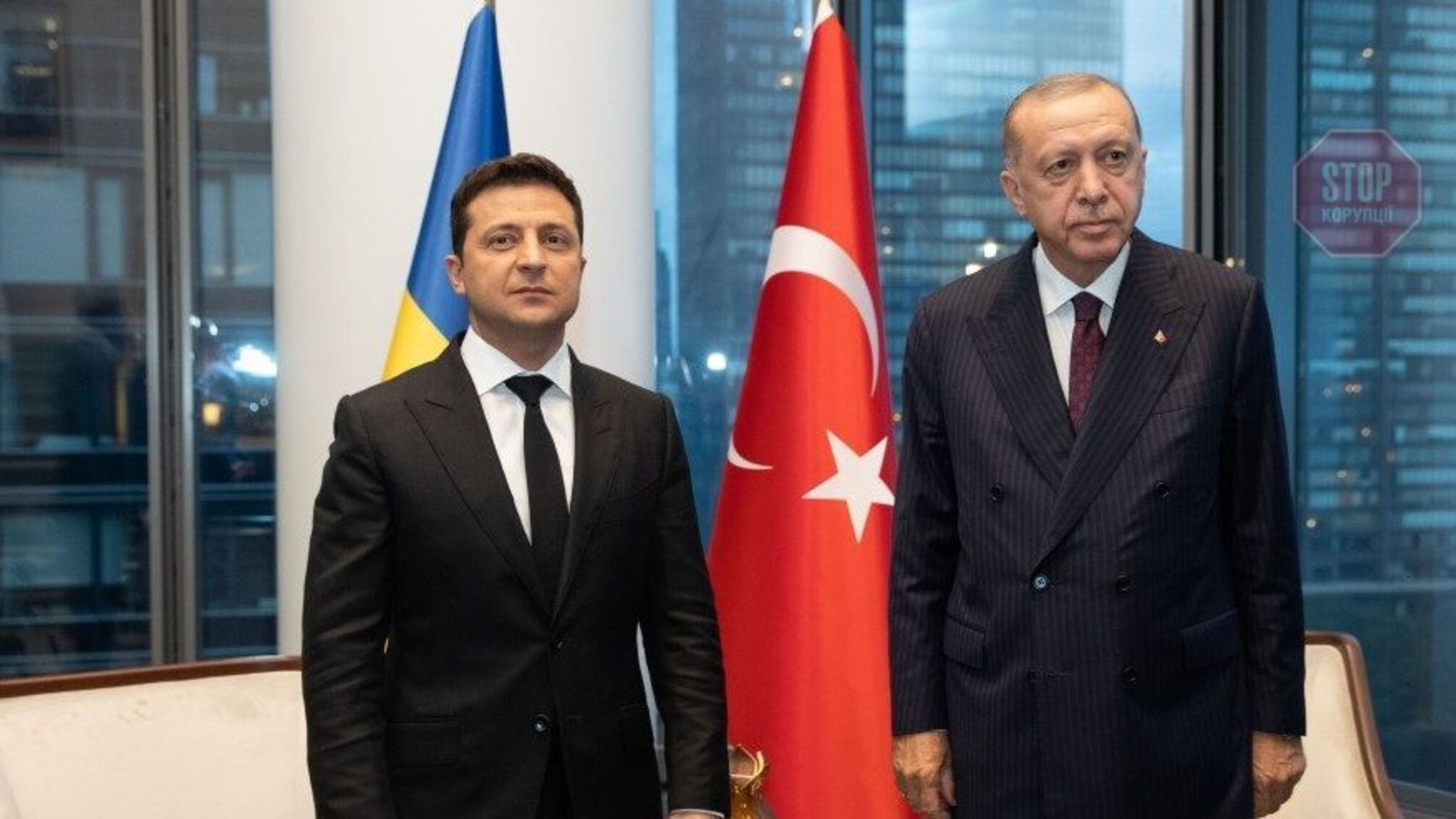 Зеленський з Ердоганом у США обговорили угоду про зону вільної торгівлі