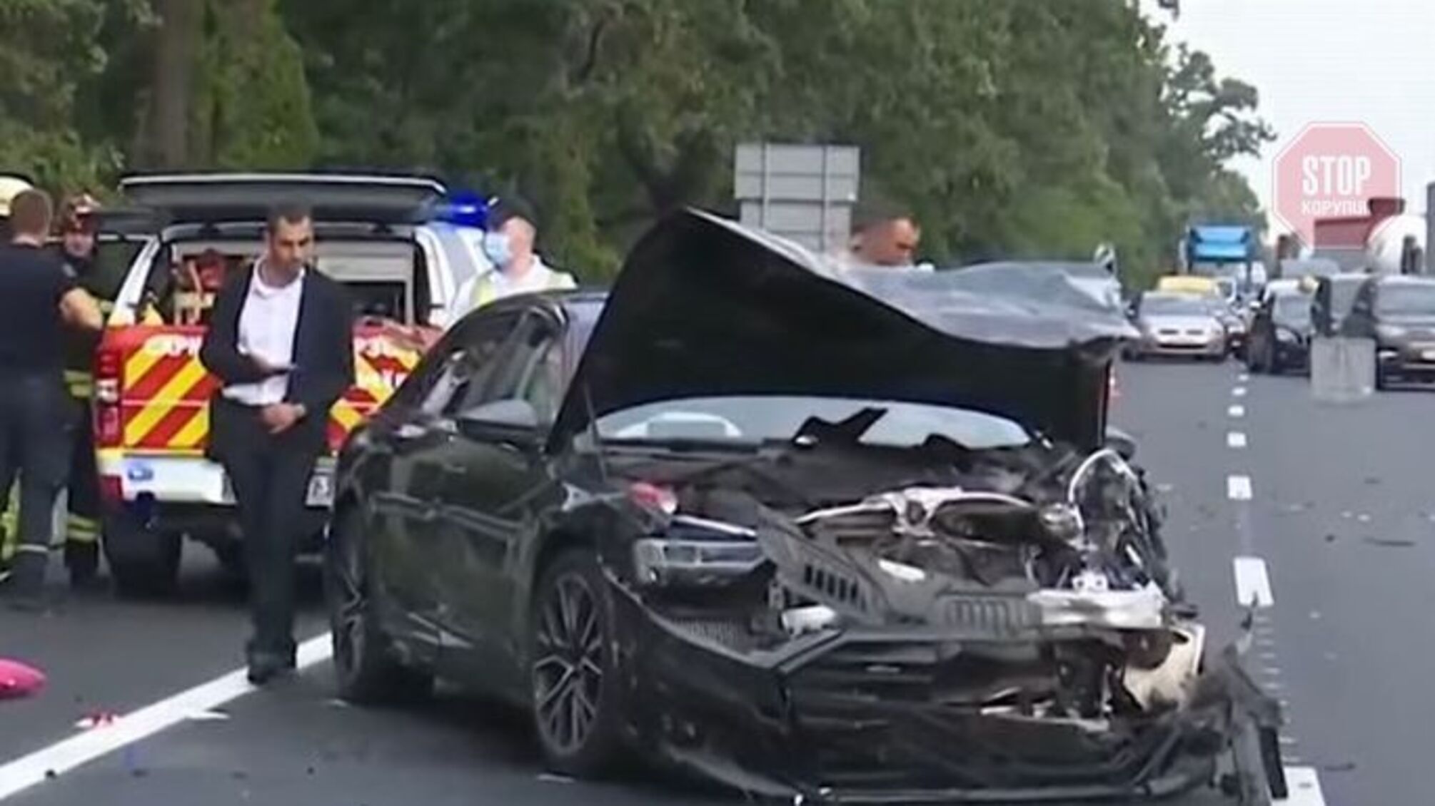 Поліція: справу про скандальну ДТП із нардепом Трухіним передали до ДБР