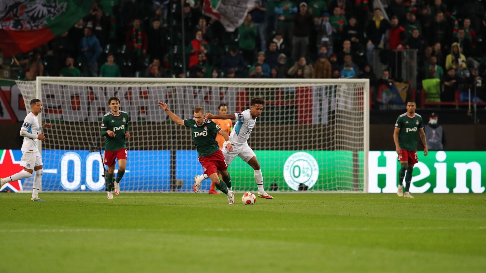 Локомотив-Марсель: матч первого тура Лиги Европы закончился ничьей