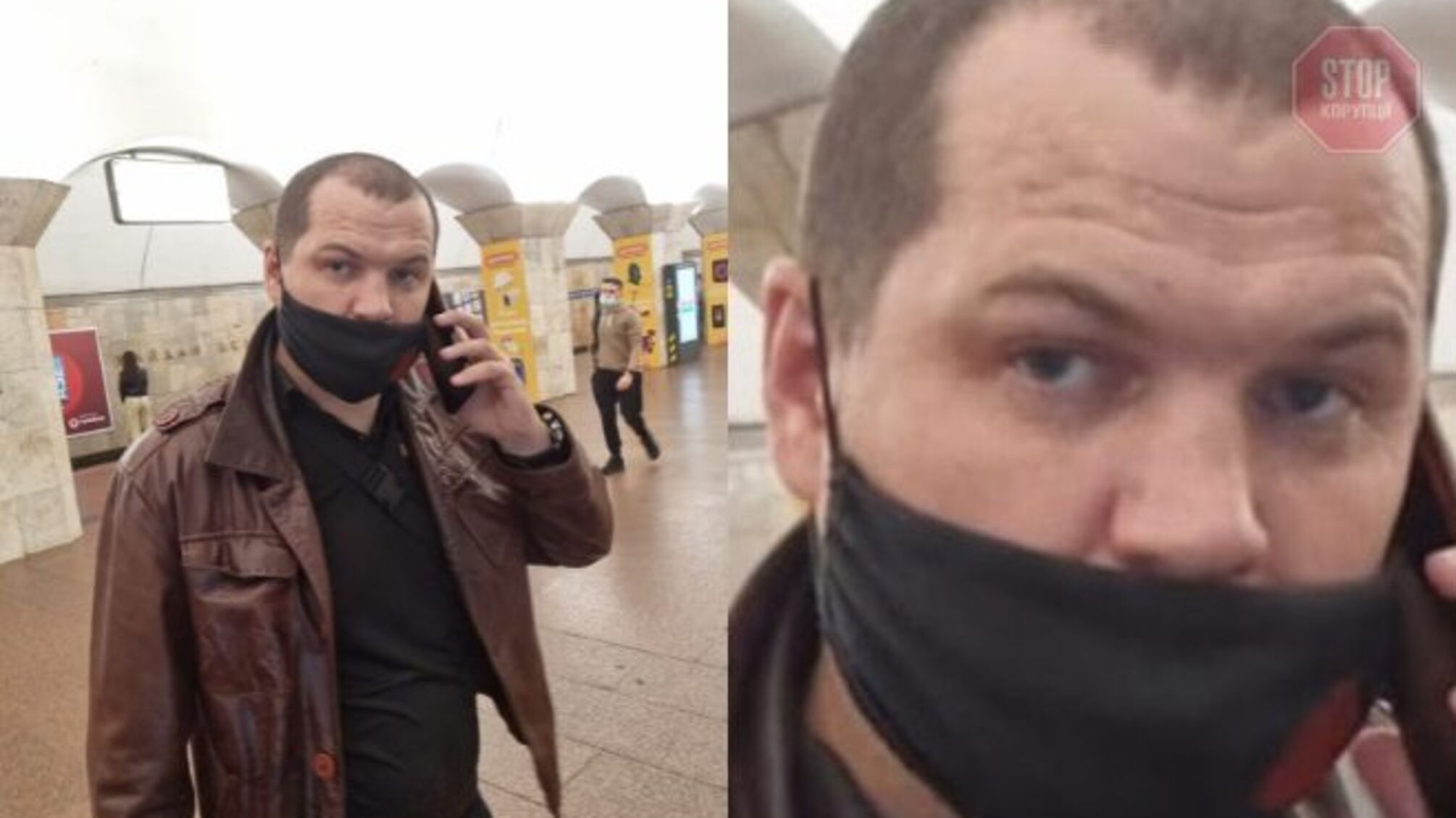 Напал на женщину в метро: в Киеве ищут агрессивного неадеквата (фото)