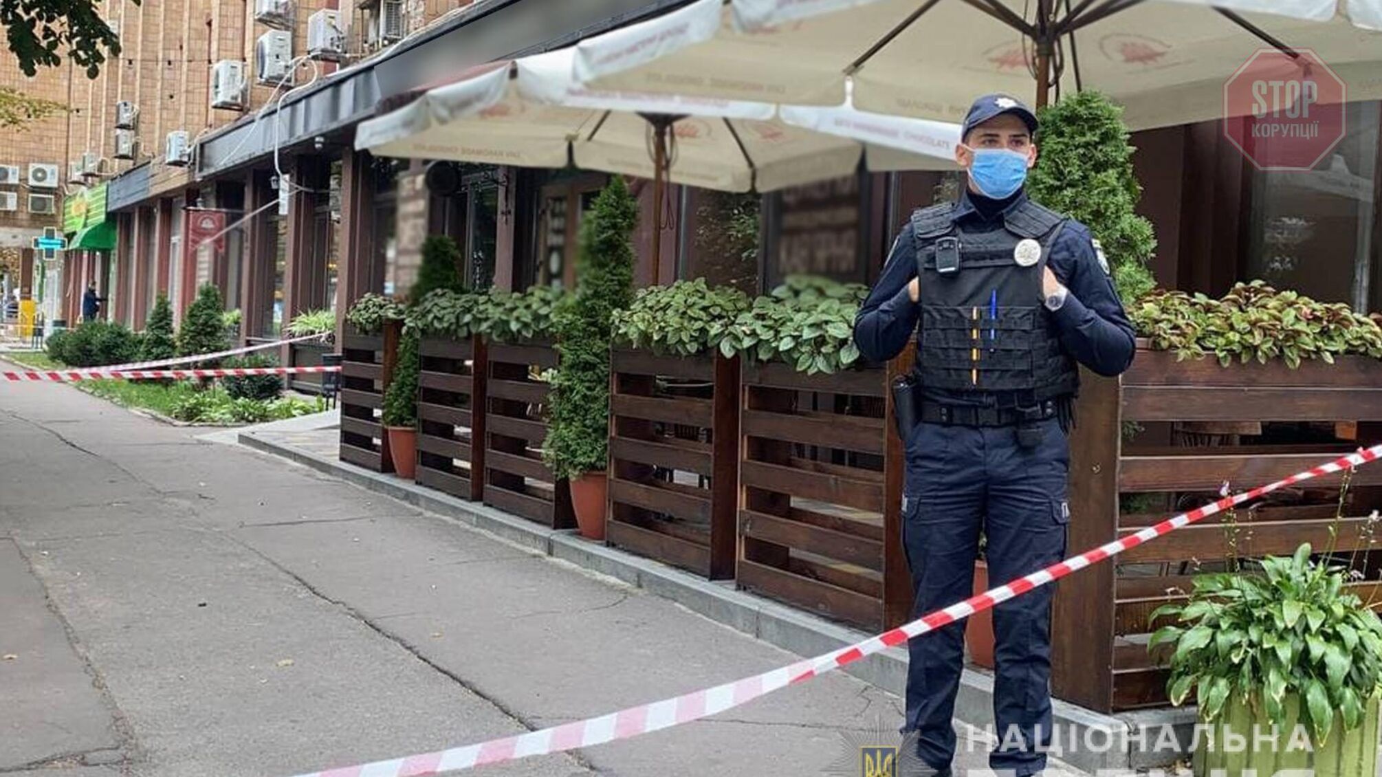 В Черкассах бизнесмена застрелили возле кафе из автомата