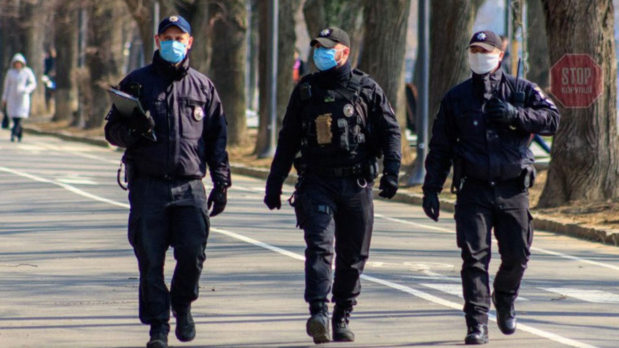 МОЗ: Полицейские будут контролировать ношение масок