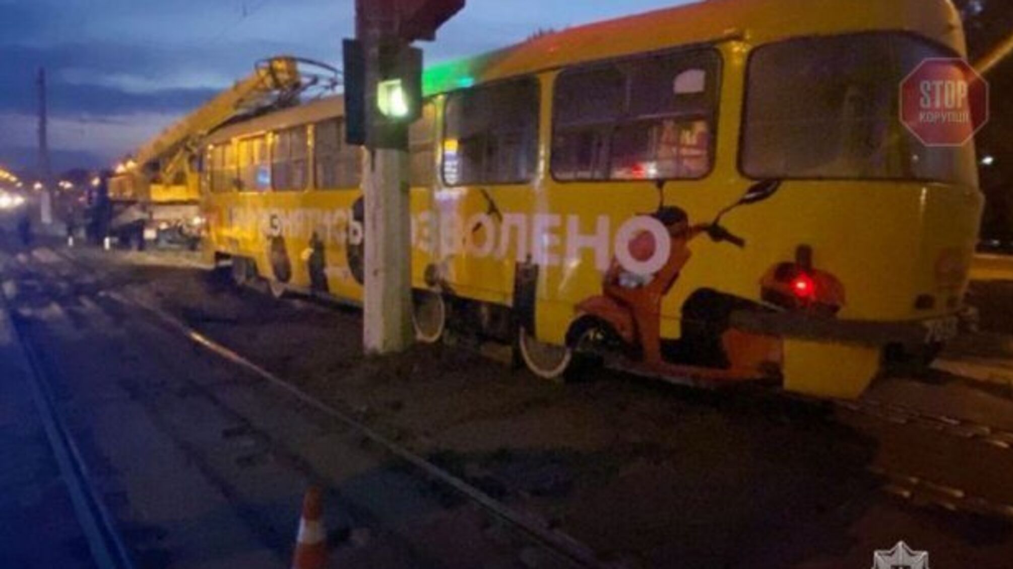 В Одессе трамвай насмерть переехал женщину