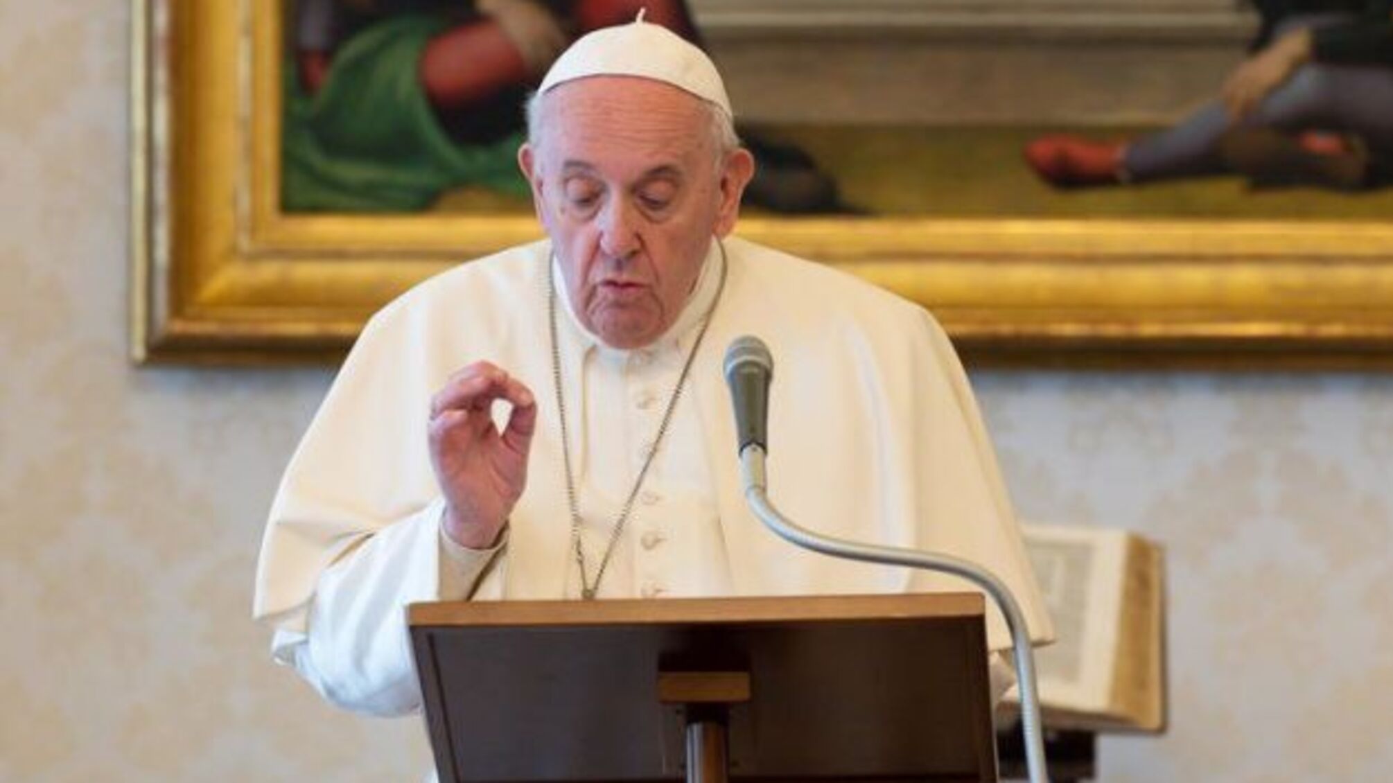 Папа Римський закликав знайти рішення для досягнення миру в Україні