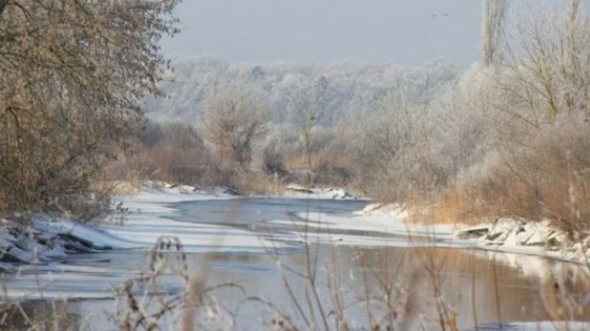 На річках України – зменшення льодового покриву та підйом рівня води