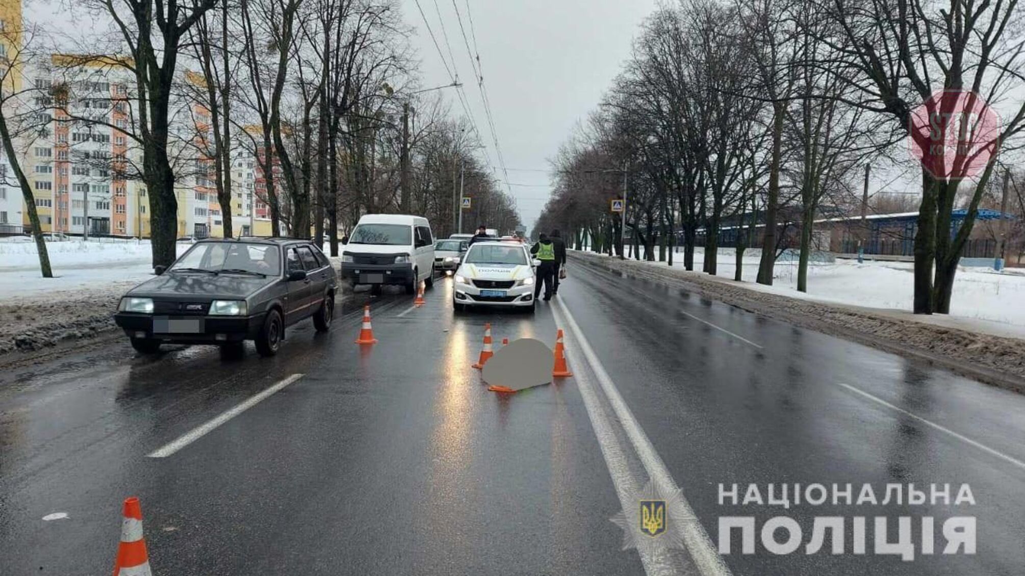 Очередное смертельное ДТП в Харькове: маршрутка сбила женщину на переходе