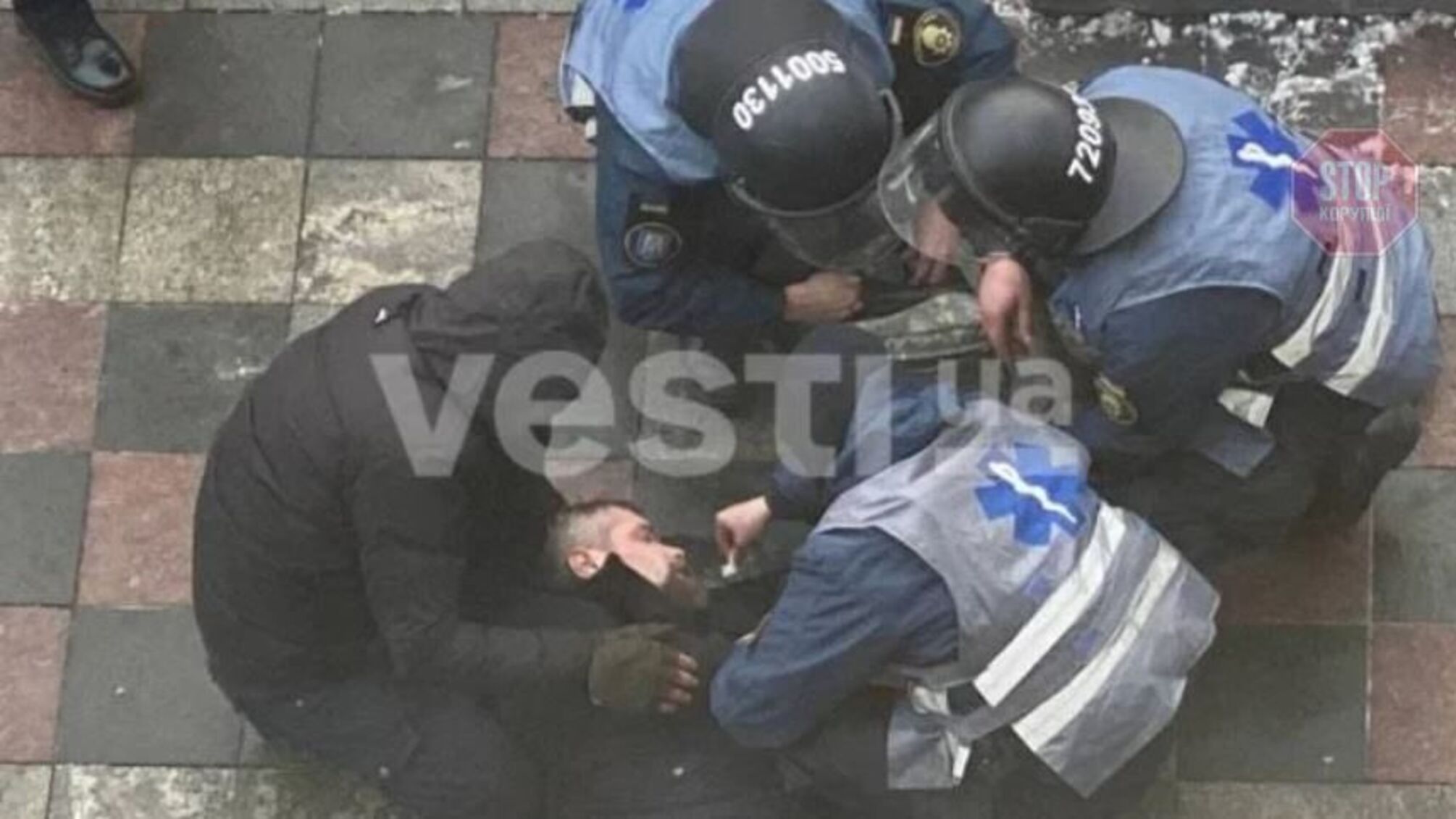'Загибель' активіста 'SaveФОП' під час сутичок біля ВР: у поліції спростували інформацію